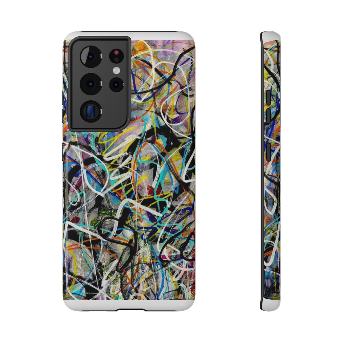 Abstract Art Impact-Resistant Phone Cases