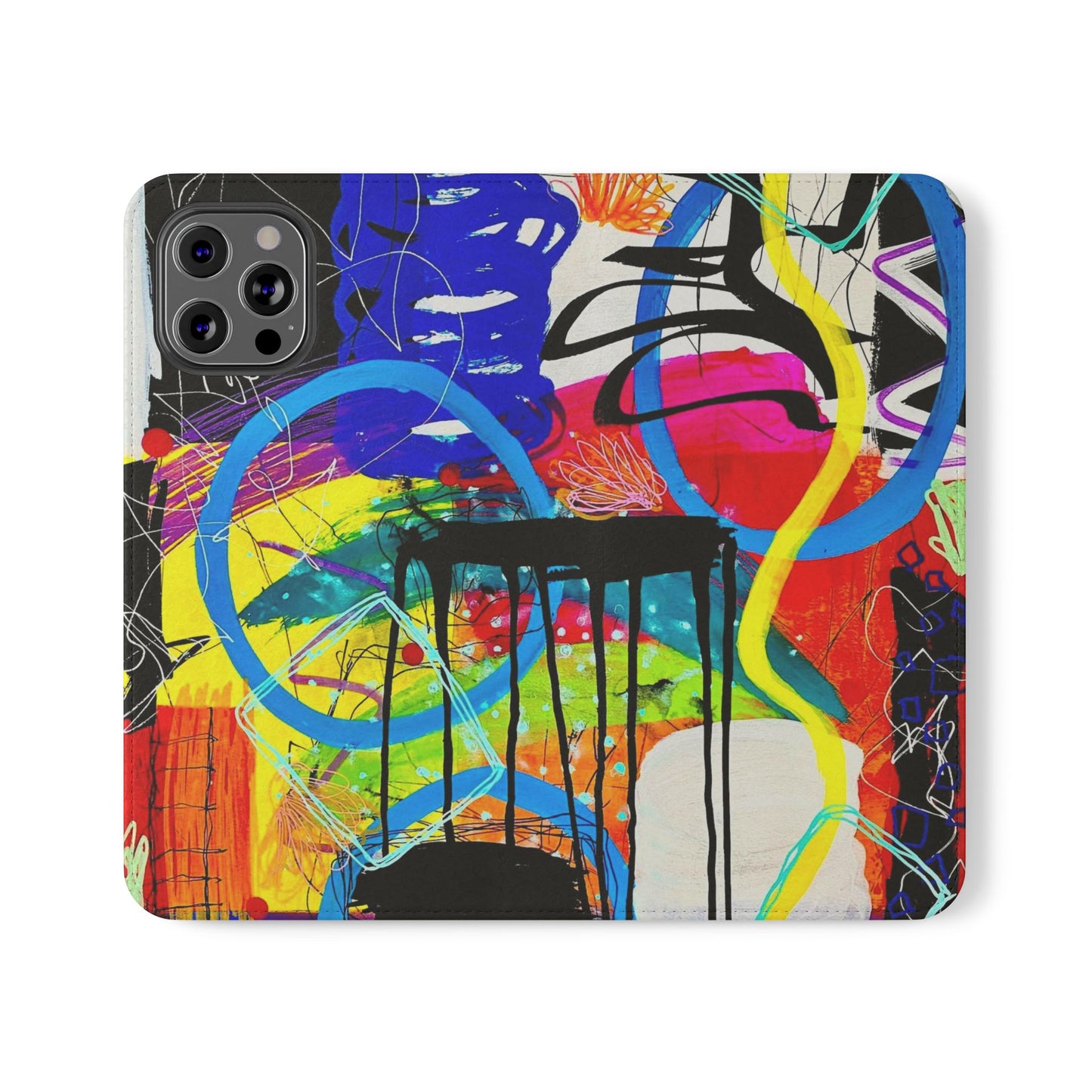 4Featured - Abstract Art Flip Cases