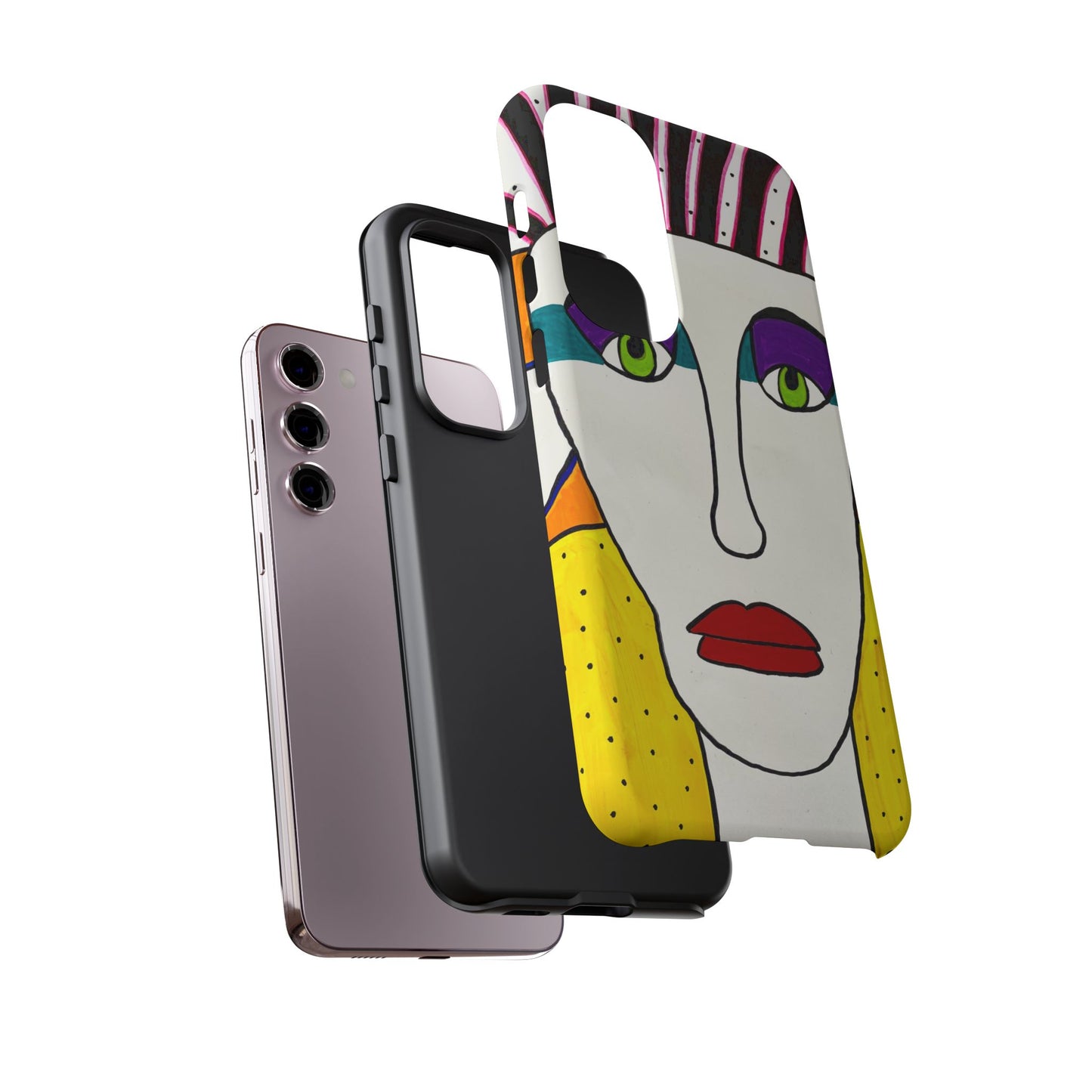 Abstract Art Tough Phone Cases