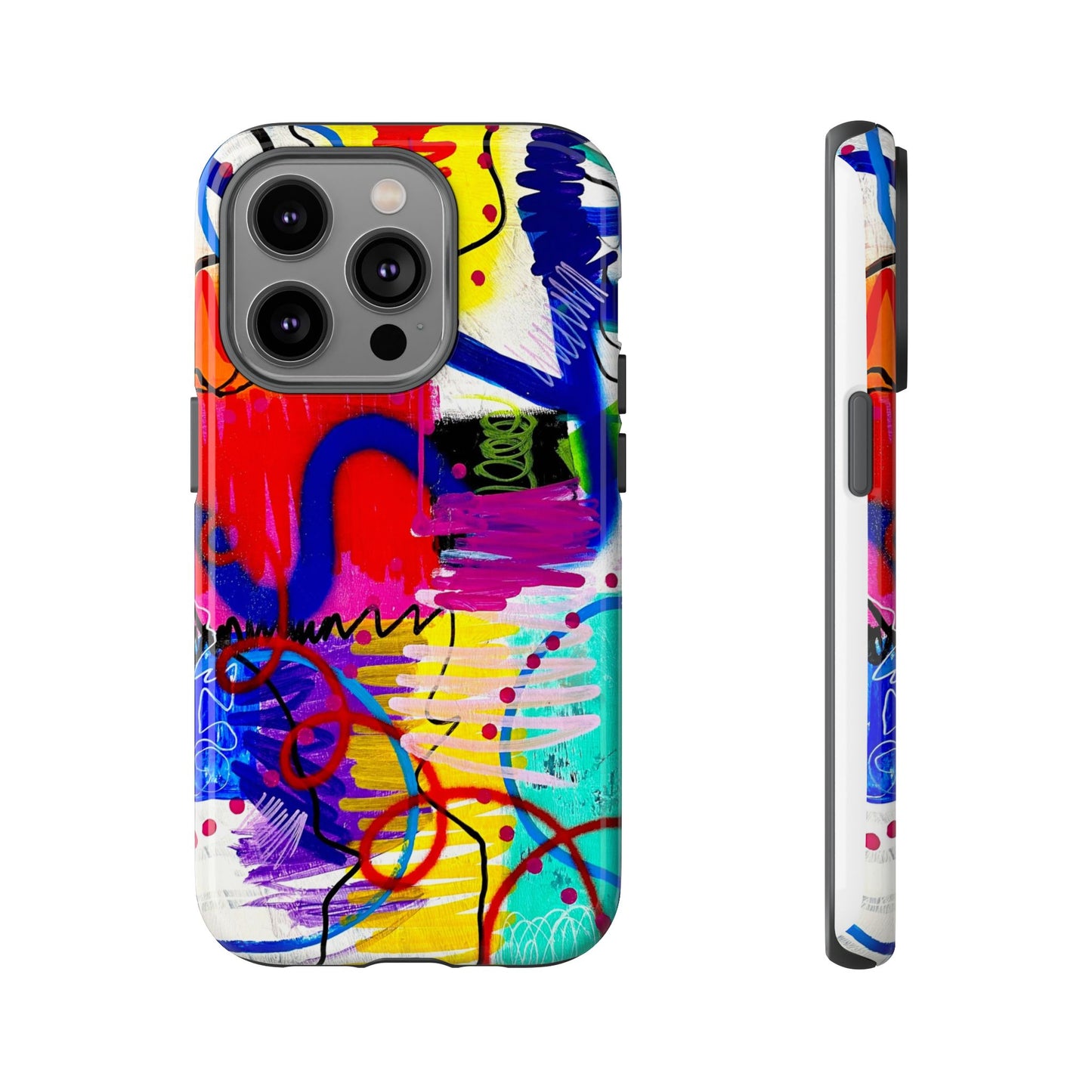 Abstract Art Tough Phone Cases