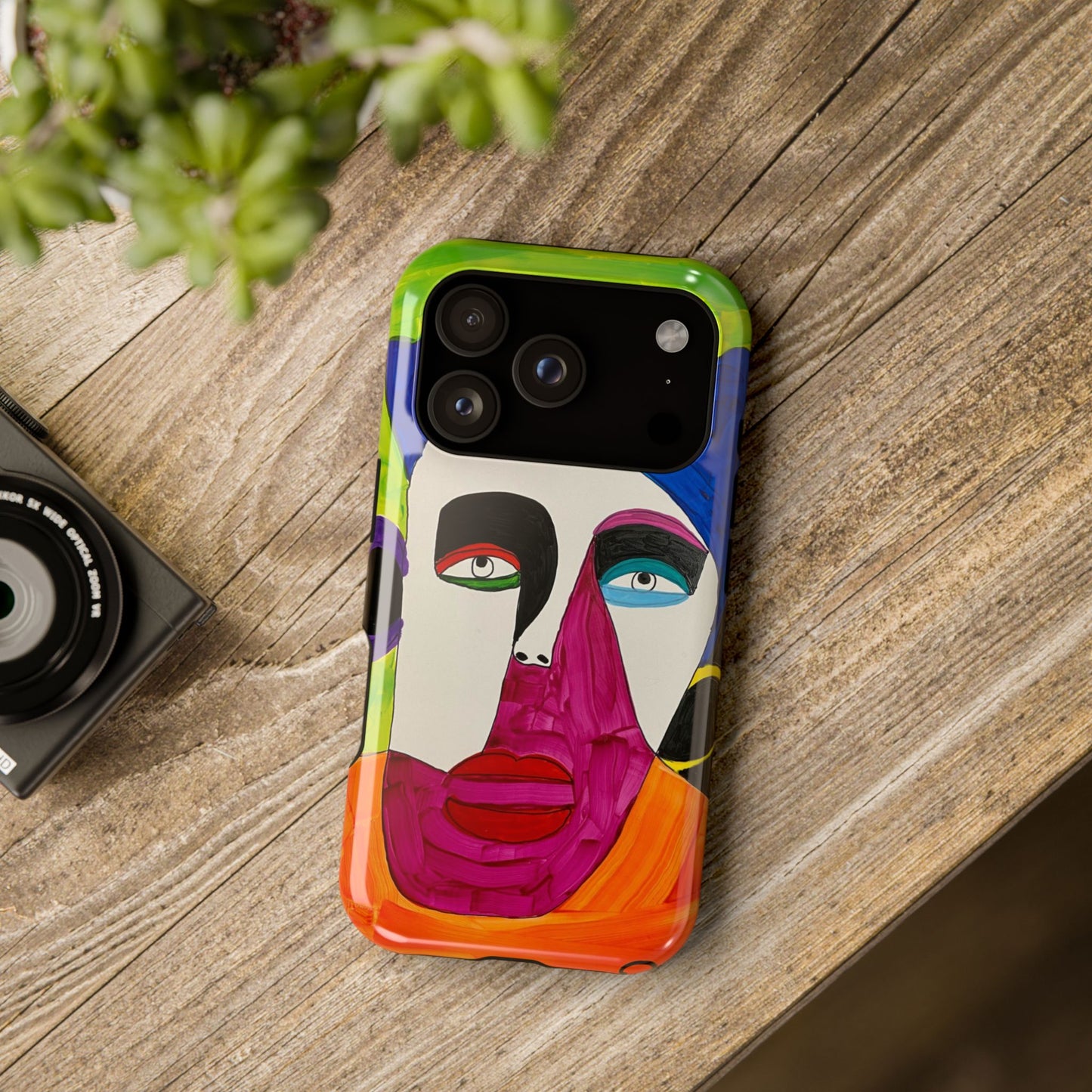 Abstract Art Impact-Resistant Phone Cases