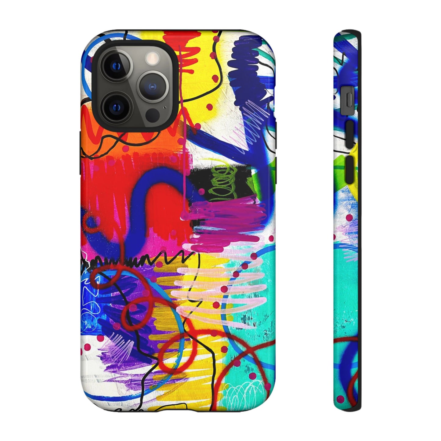 Abstract Art Tough Phone Cases