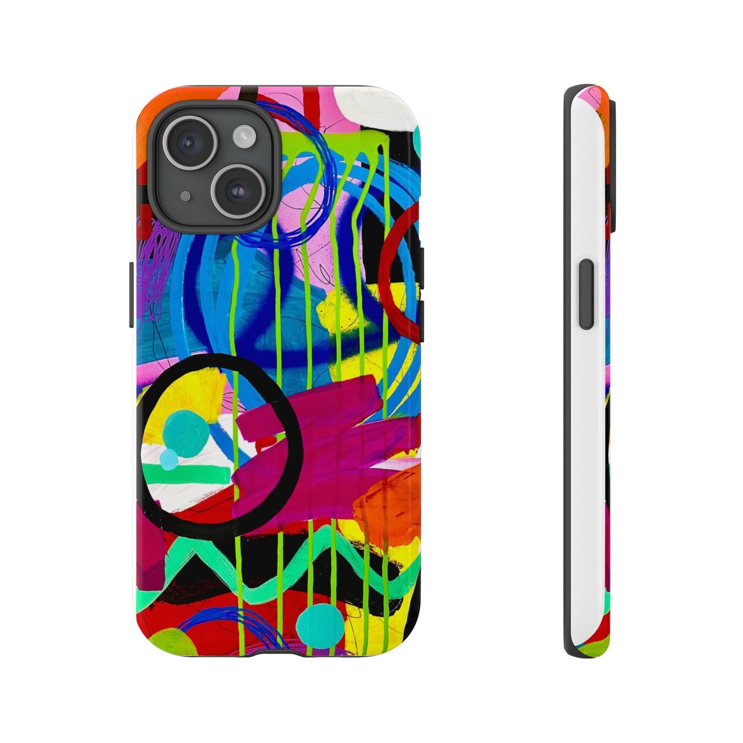 Abstract Art Tough Phone Cases