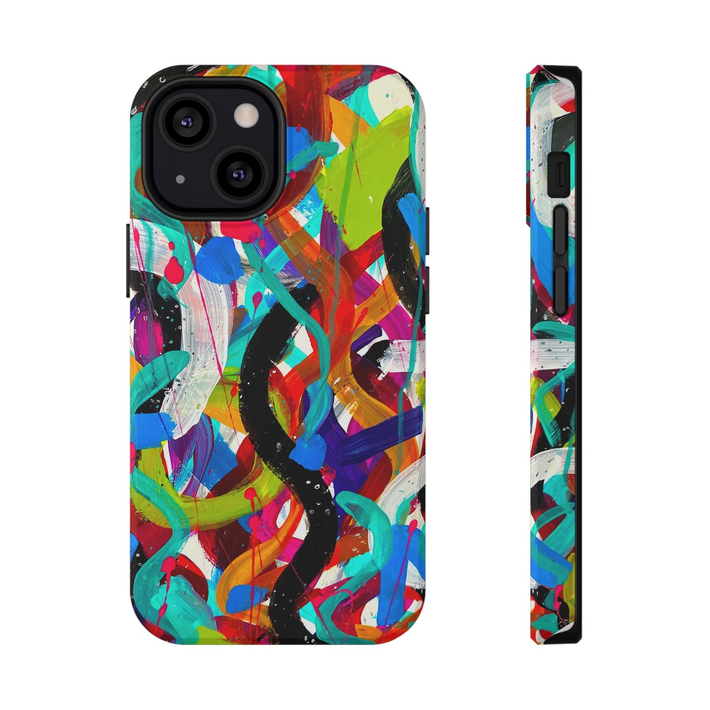 Abstract Art Impact-Resistant Phone Cases
