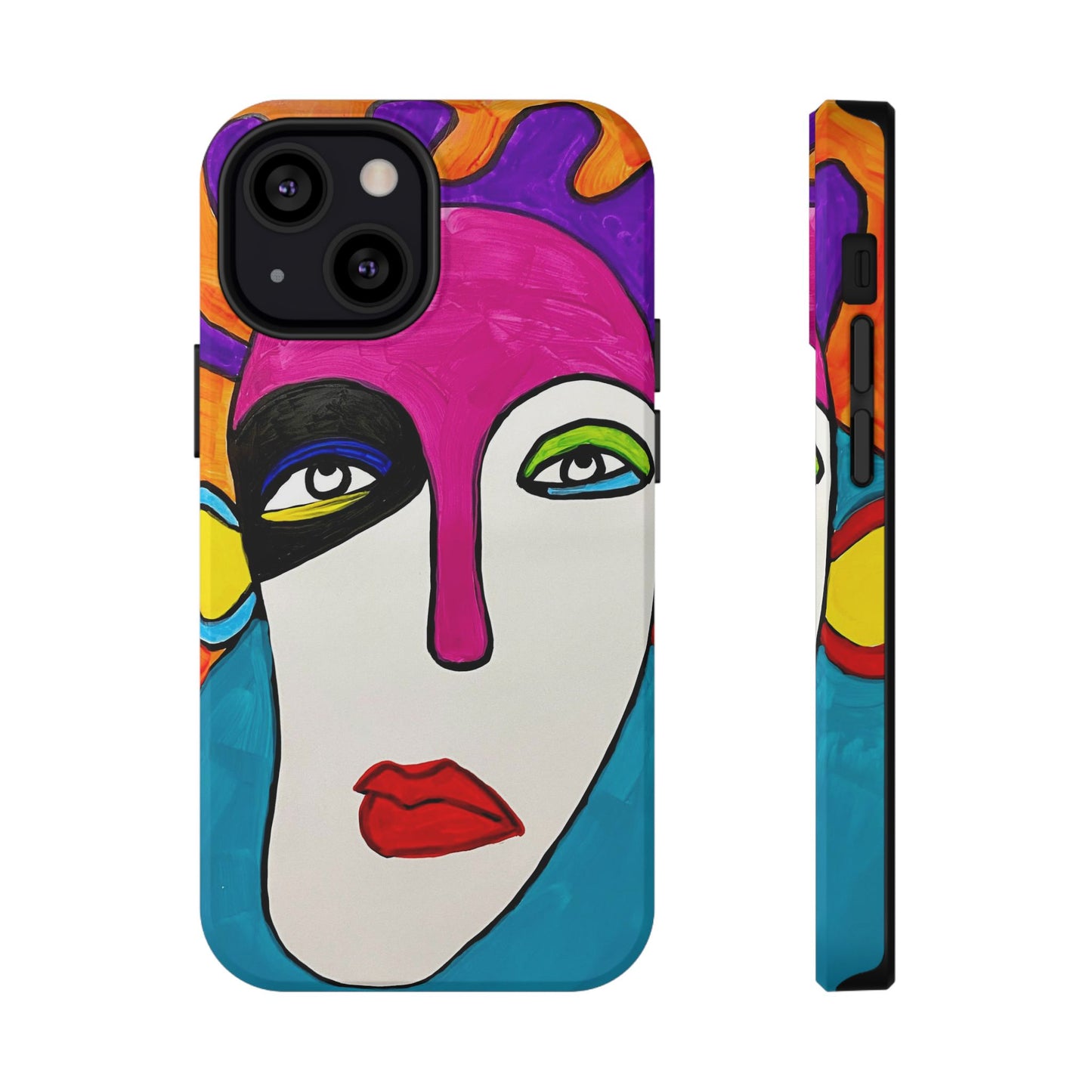 2Featured - Abstract Art Impact-Resistant Phone Cases