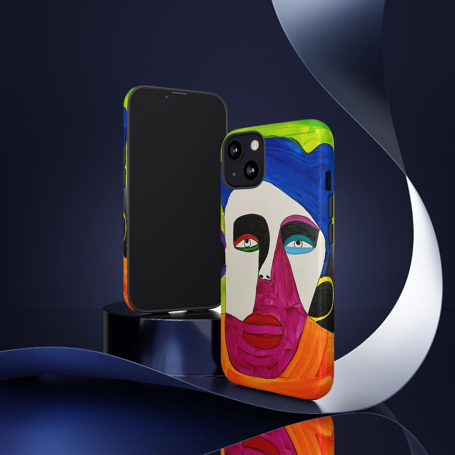 1Featured - Abstract Art Tough Phone Cases