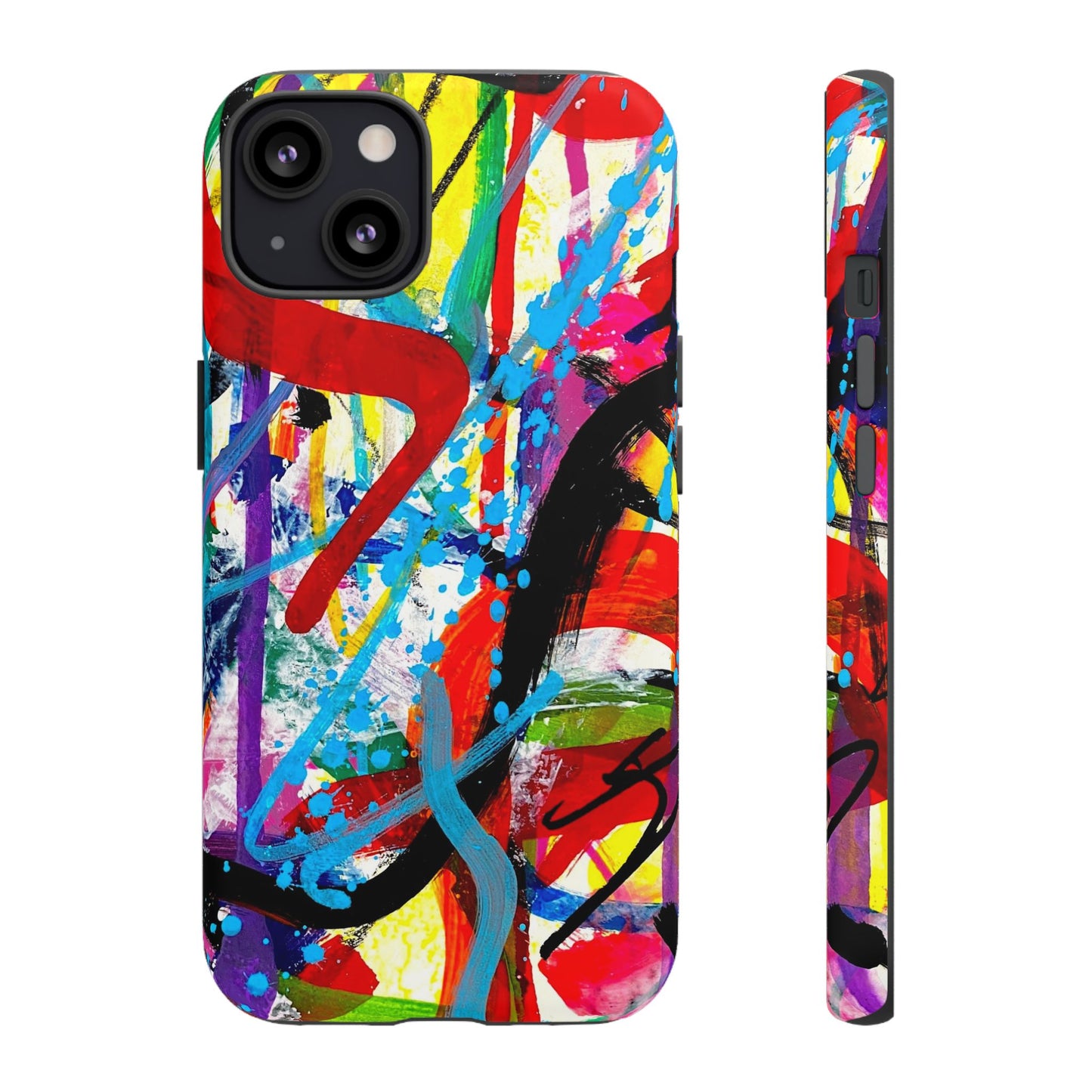 Abstract Art Tough Phone Cases