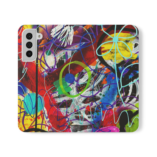 Abstract Art Phone Flip Cases