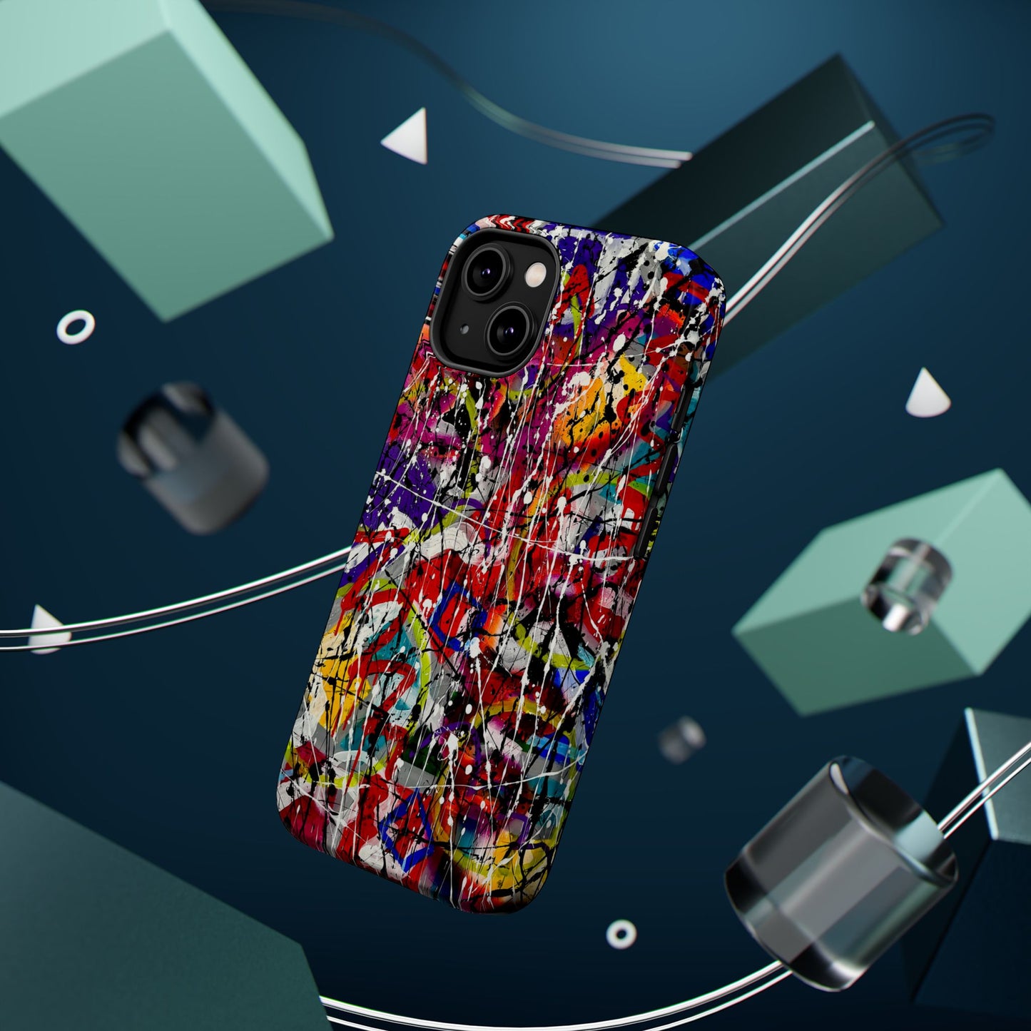 Abstract Art Magnetic Tough Phone Cases