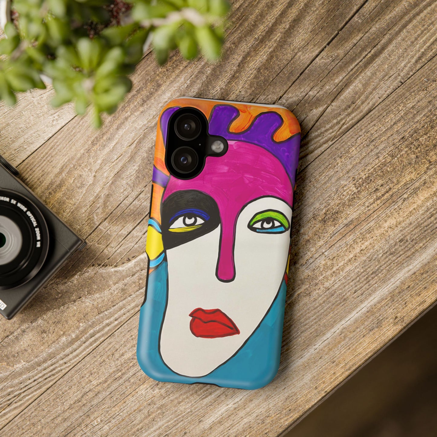 2Featured - Abstract Art Impact-Resistant Phone Cases