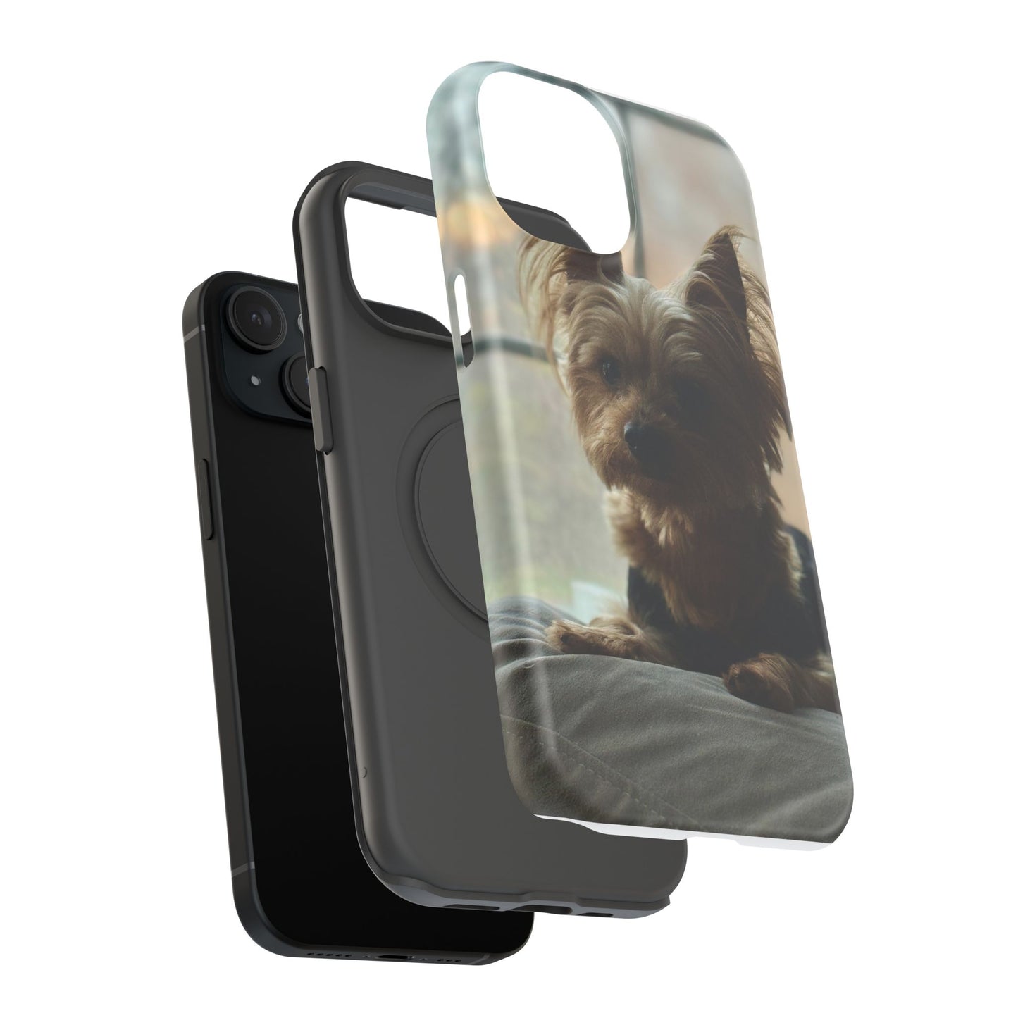 Yorkie Impact-Resistant Phone Cases