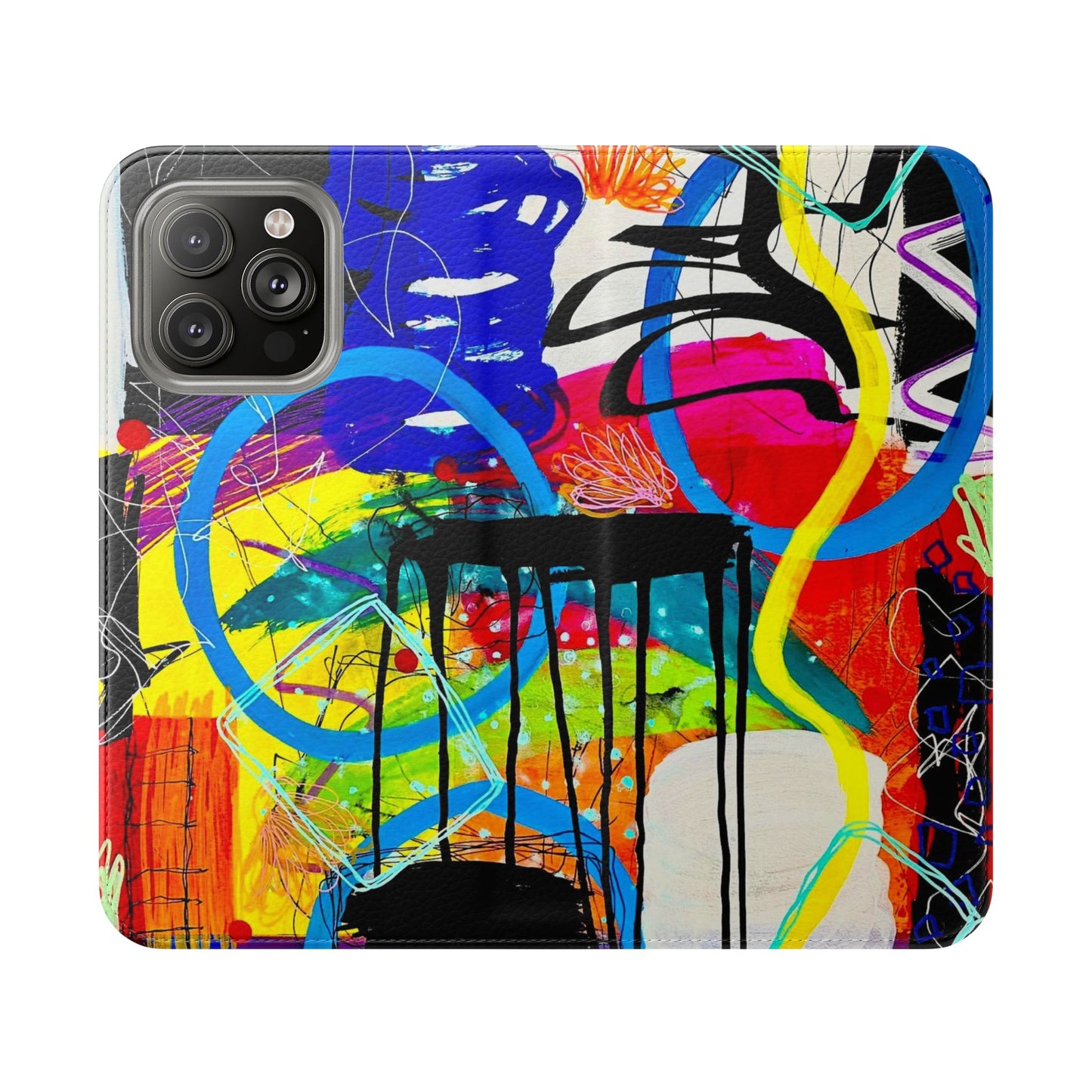4Featured - Abstract Art Flip Cases