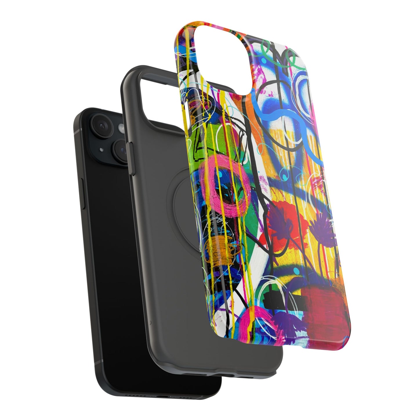 Abstract Art Impact-Resistant Phone Cases