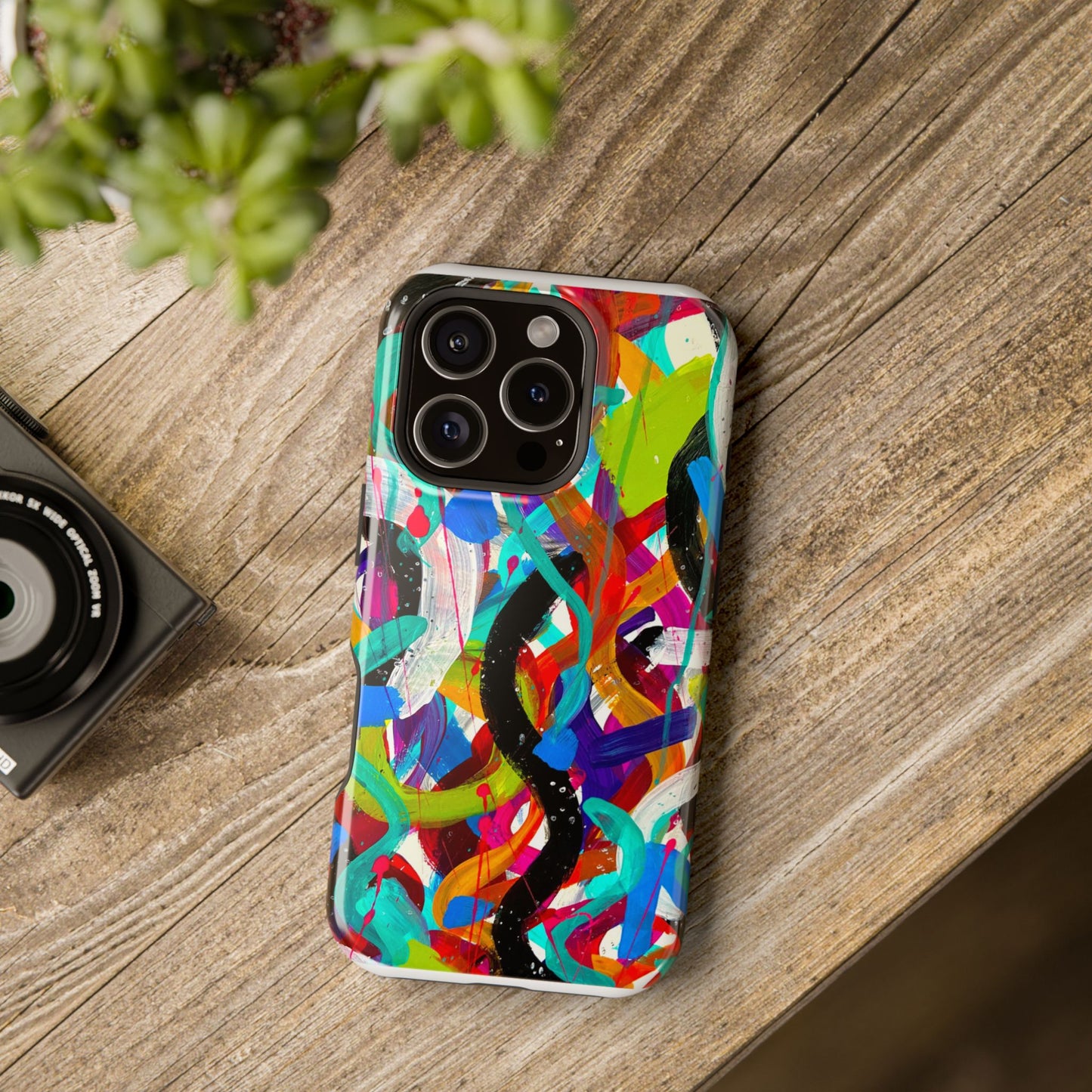Abstract Art Impact-Resistant Phone Cases