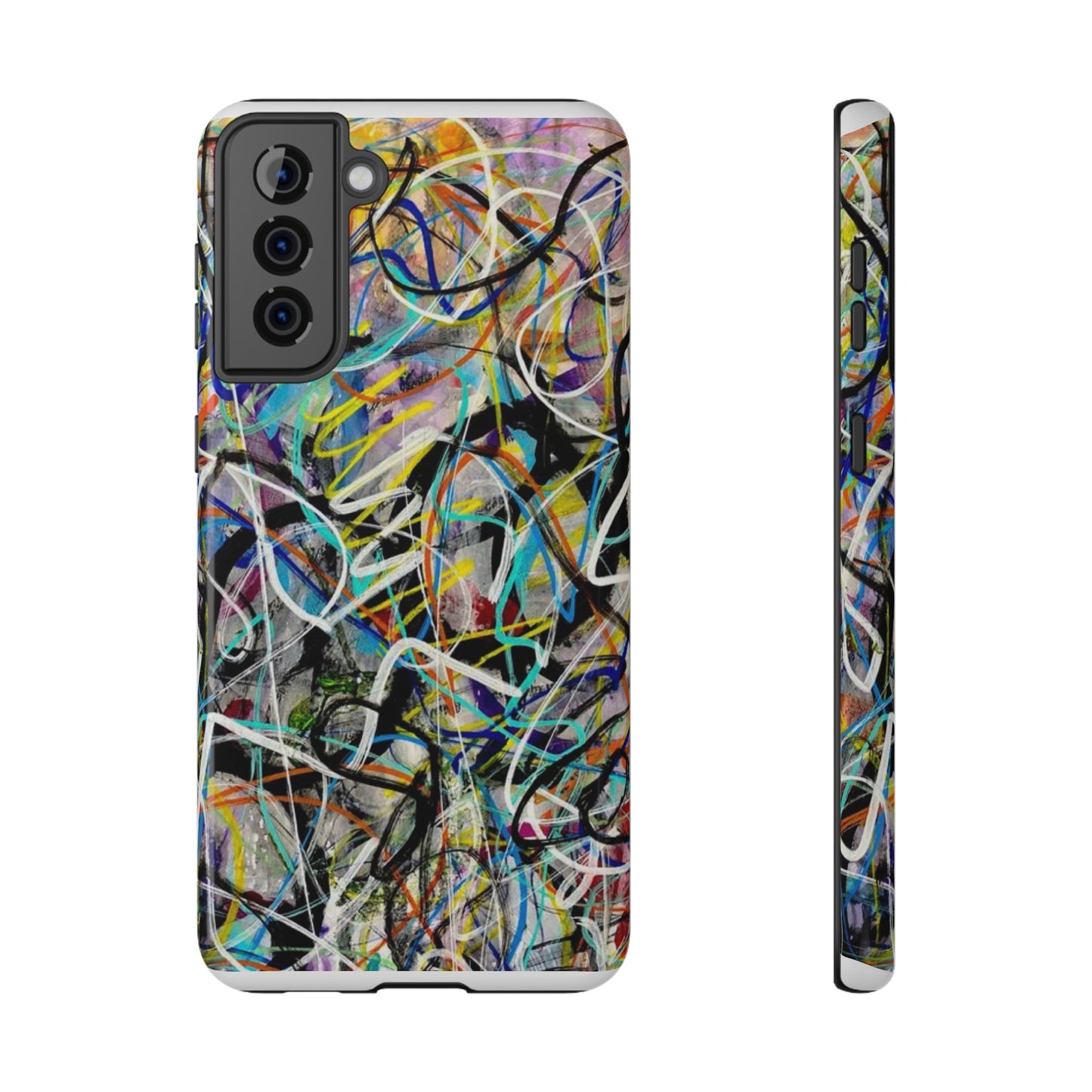 Abstract Art Impact-Resistant Phone Cases