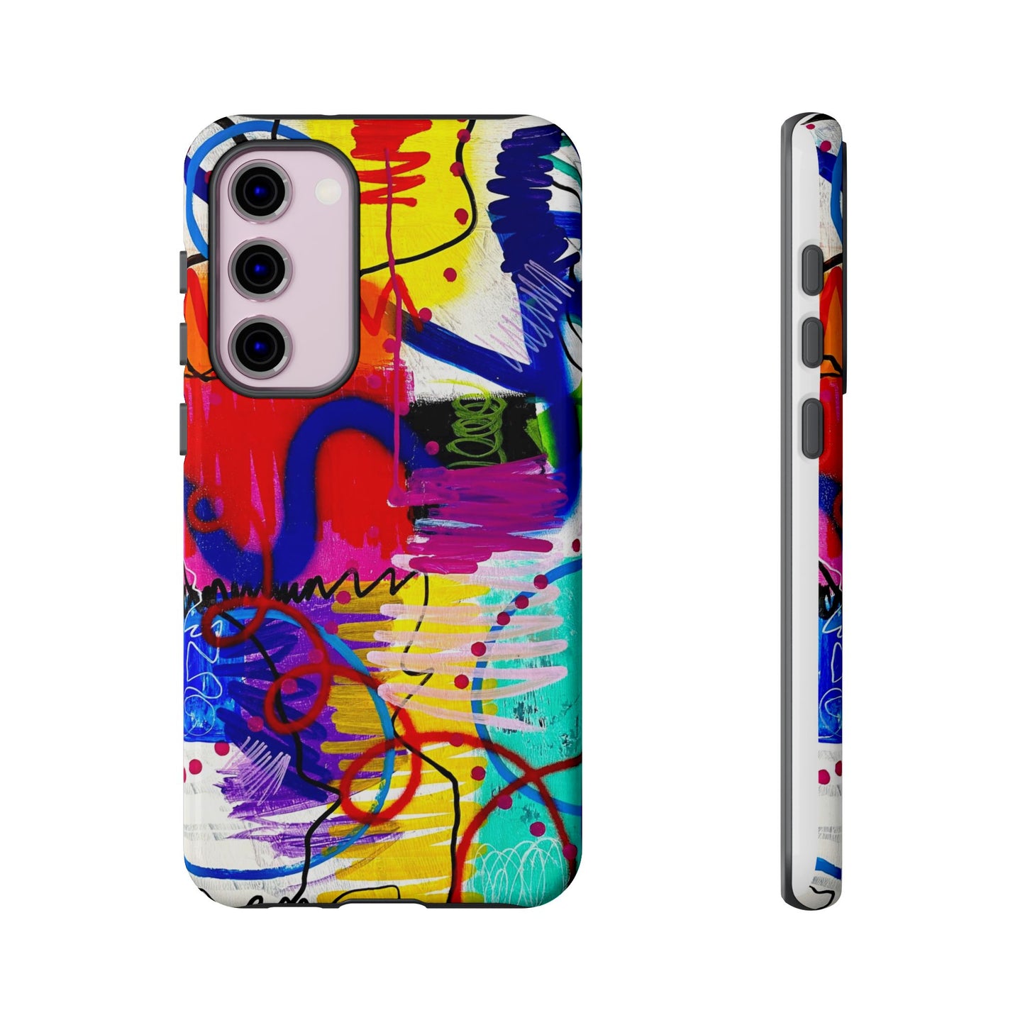 Abstract Art Tough Phone Cases