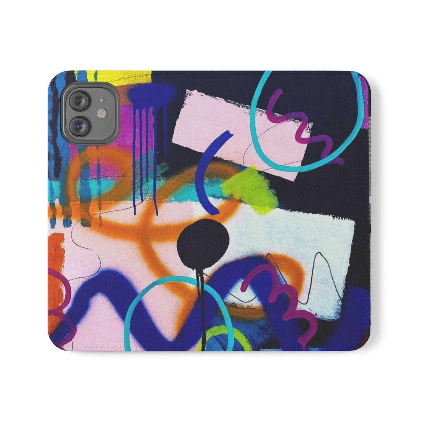 Abstract Art Phone Flip Cases