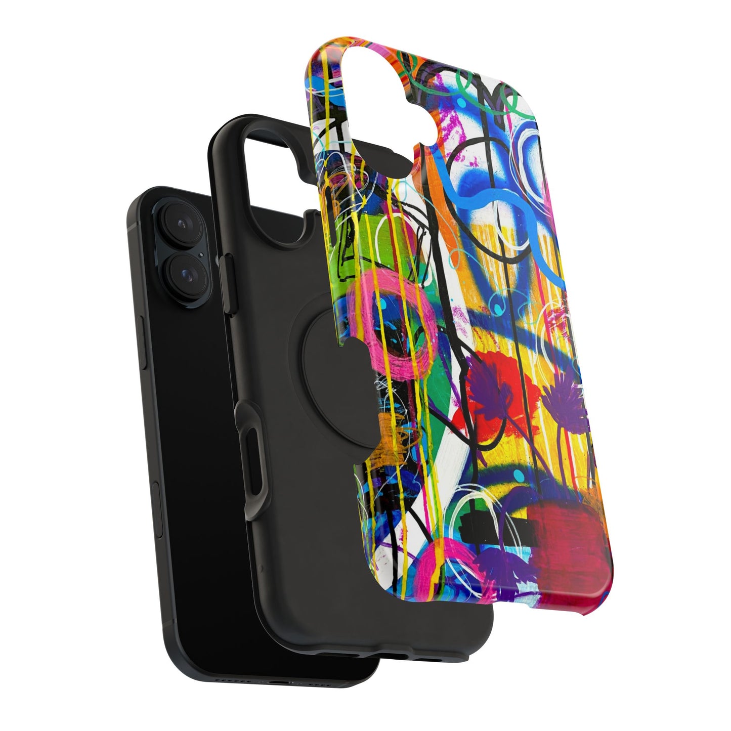 Abstract Art Impact-Resistant Phone Cases