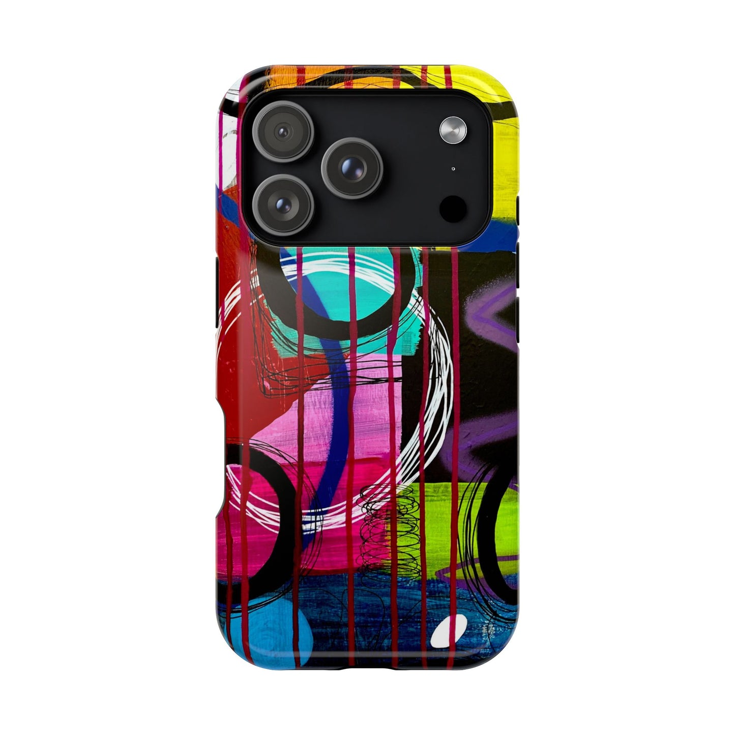 Abstract Art Impact-Resistant Phone Cases