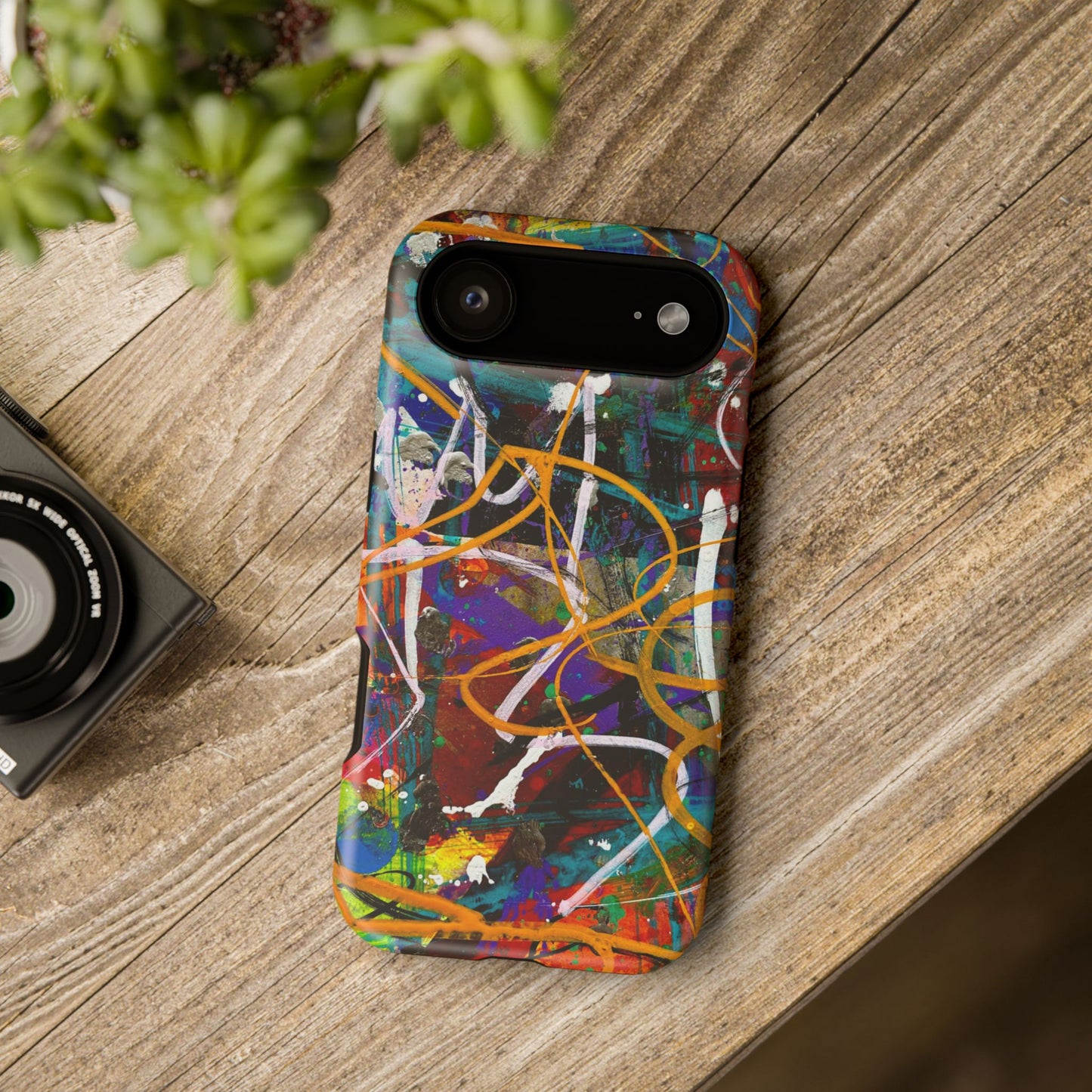 Abstract Art Impact-Resistant Phone Cases