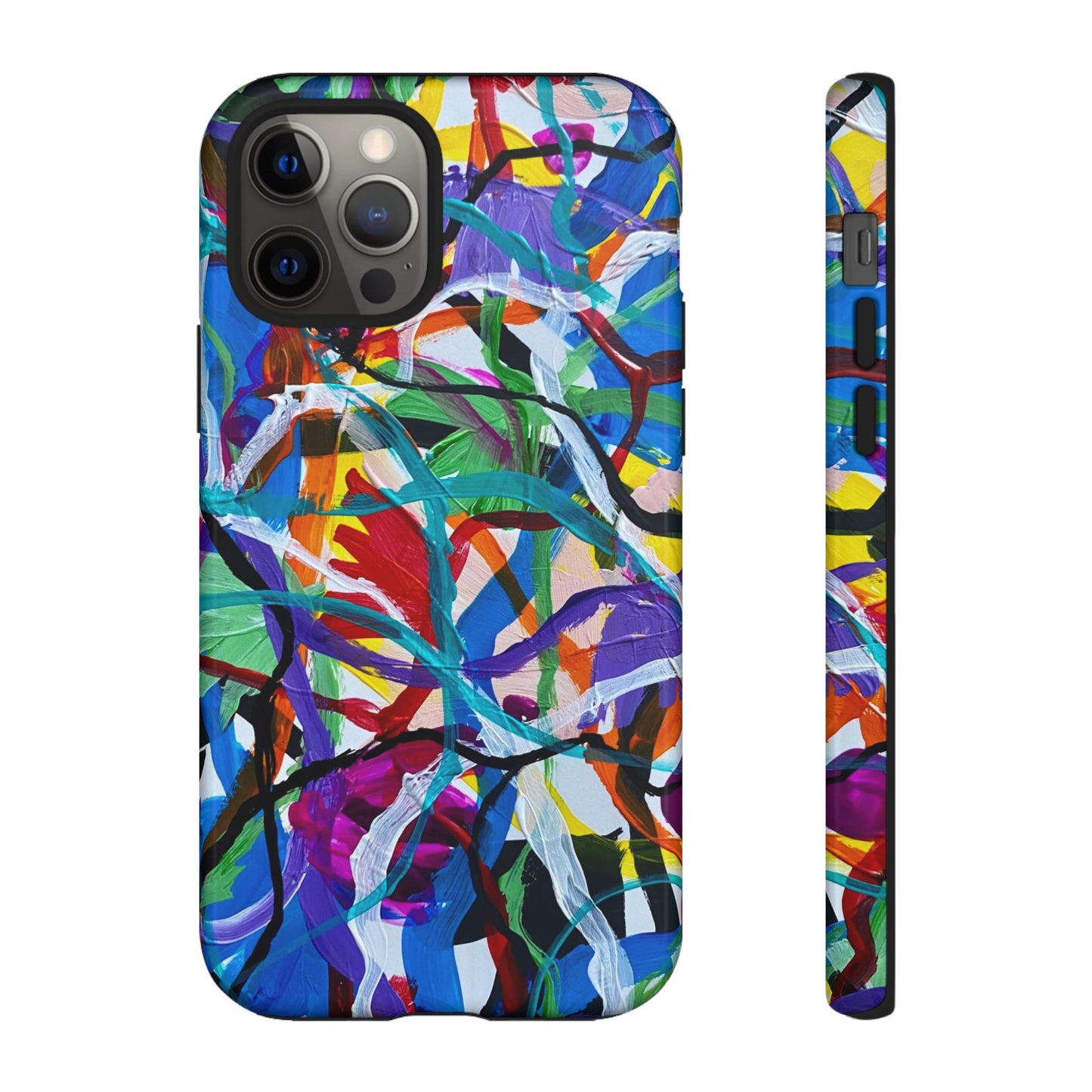 Abstract Art Tough Phone Cases