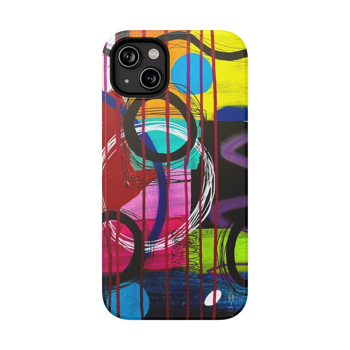 Abstract Art Impact-Resistant Phone Cases