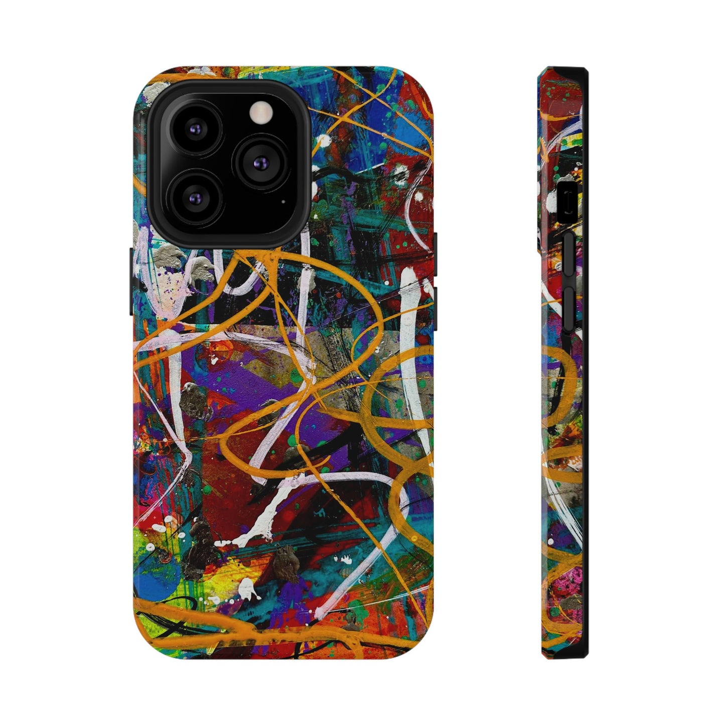 Abstract Art Impact-Resistant Phone Cases