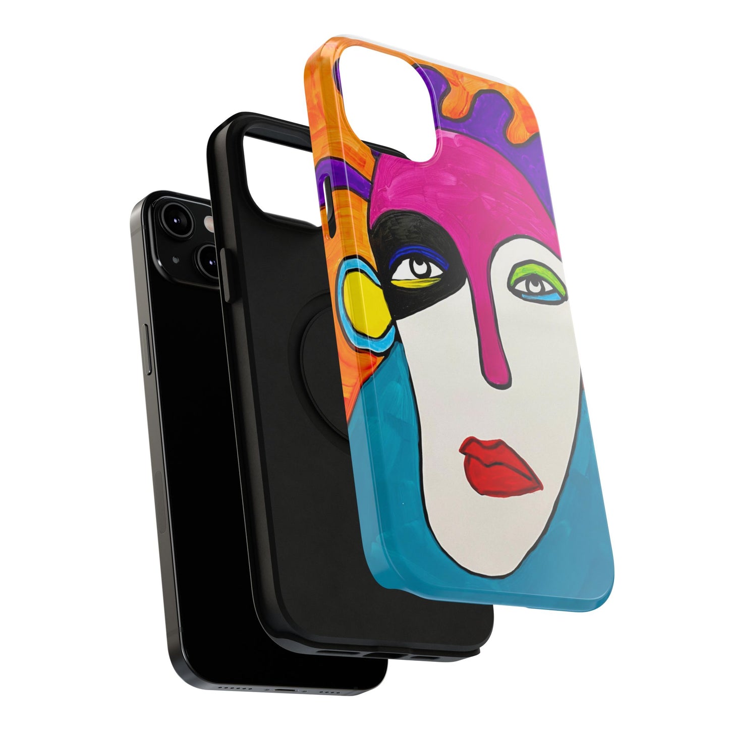 2Featured - Abstract Art Impact-Resistant Phone Cases
