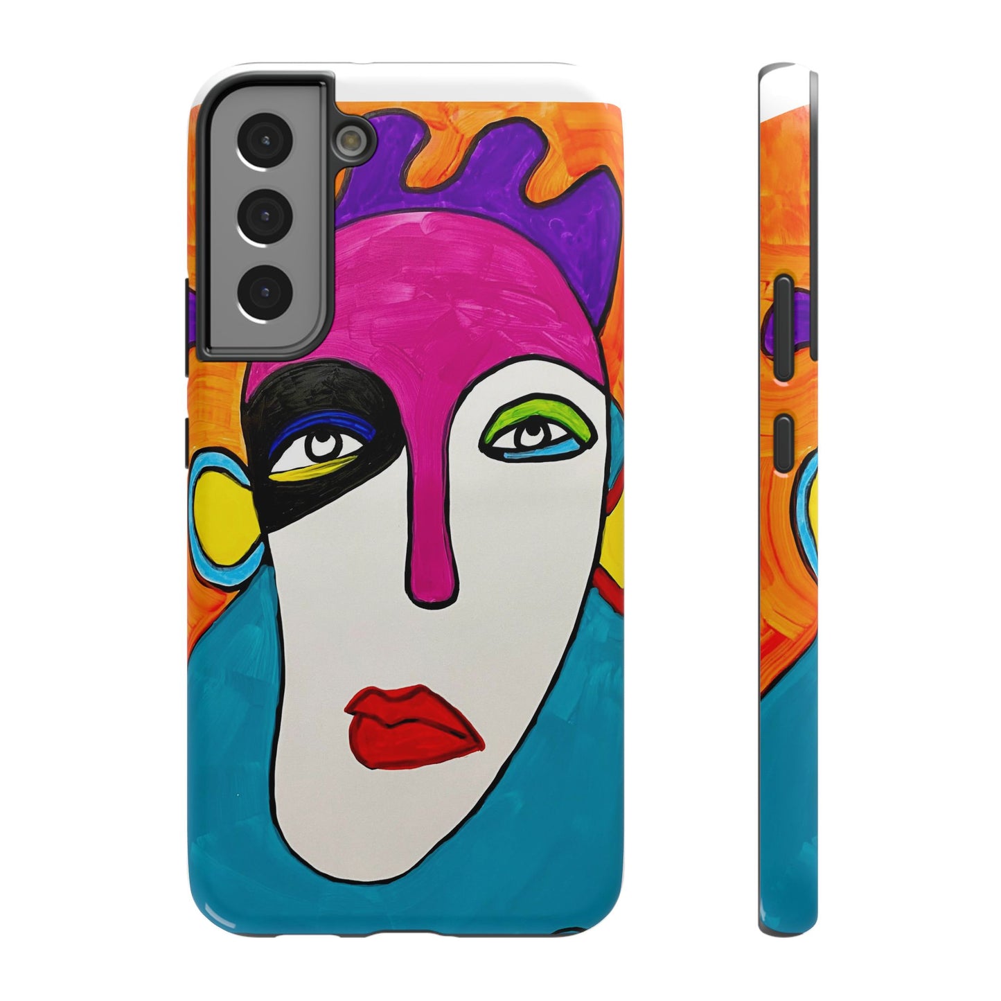 2Featured - Abstract Art Impact-Resistant Phone Cases