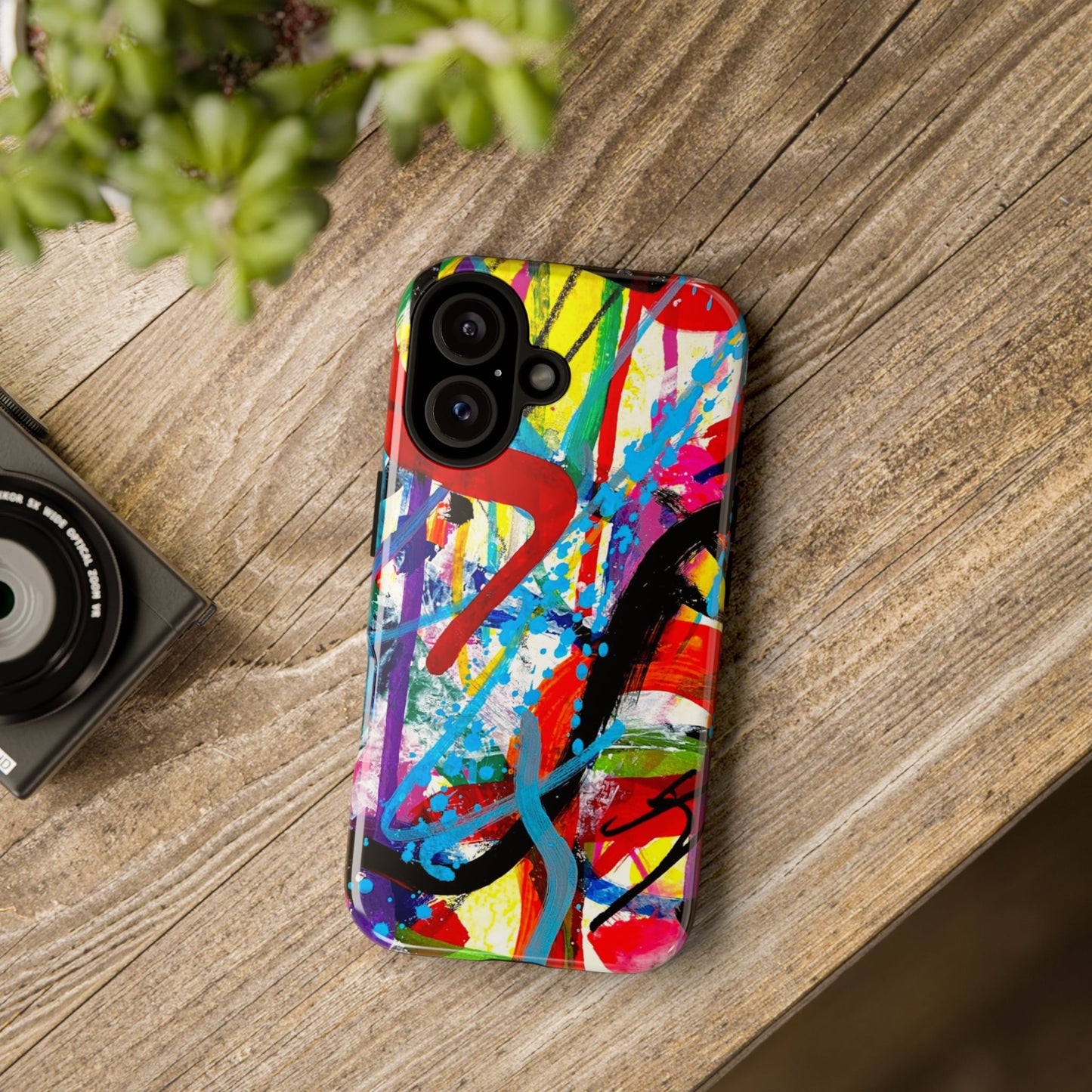 Abstract Art Tough Phone Cases