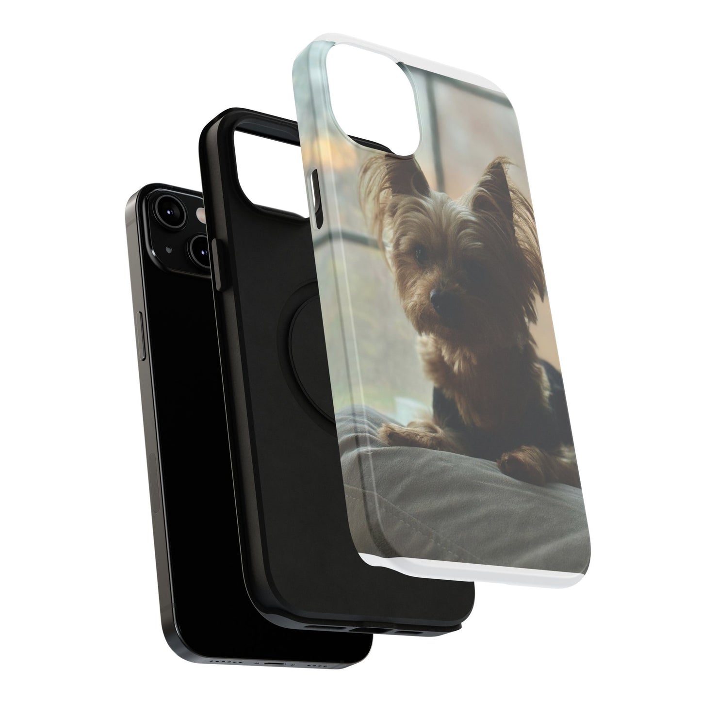 Yorkie Impact-Resistant Phone Cases