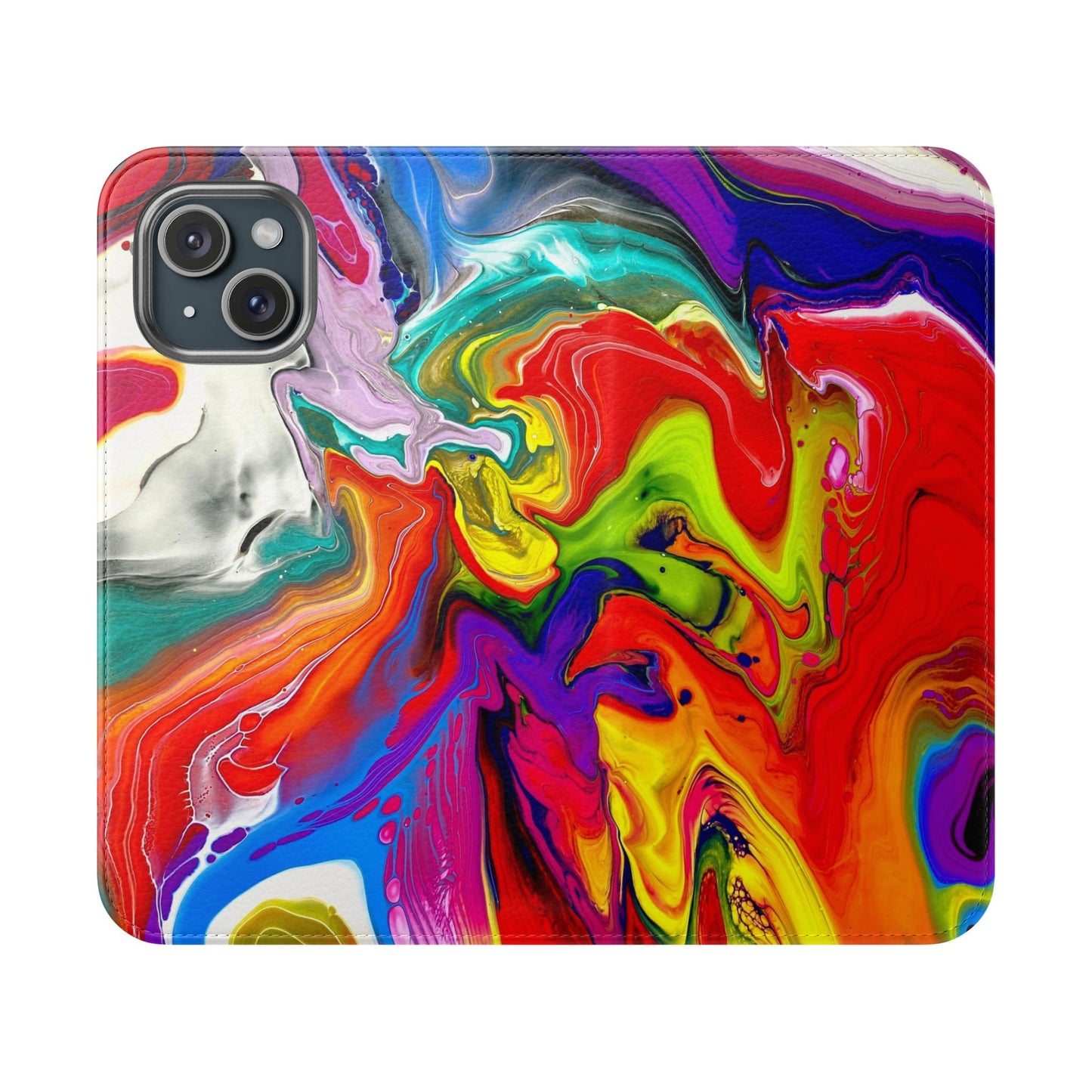 Abstract Art Phone Flip Cases