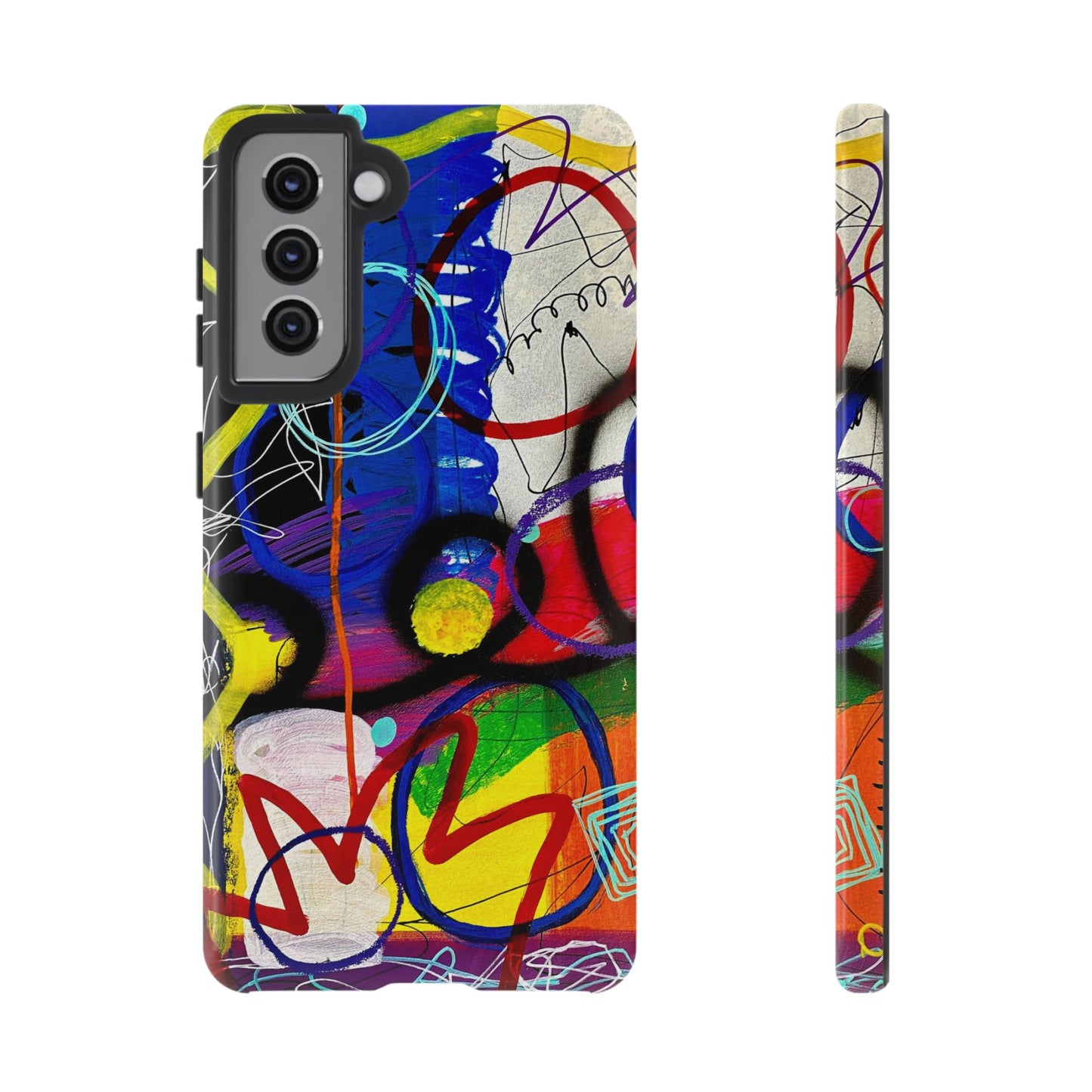 Abstract Art Tough Phone Cases