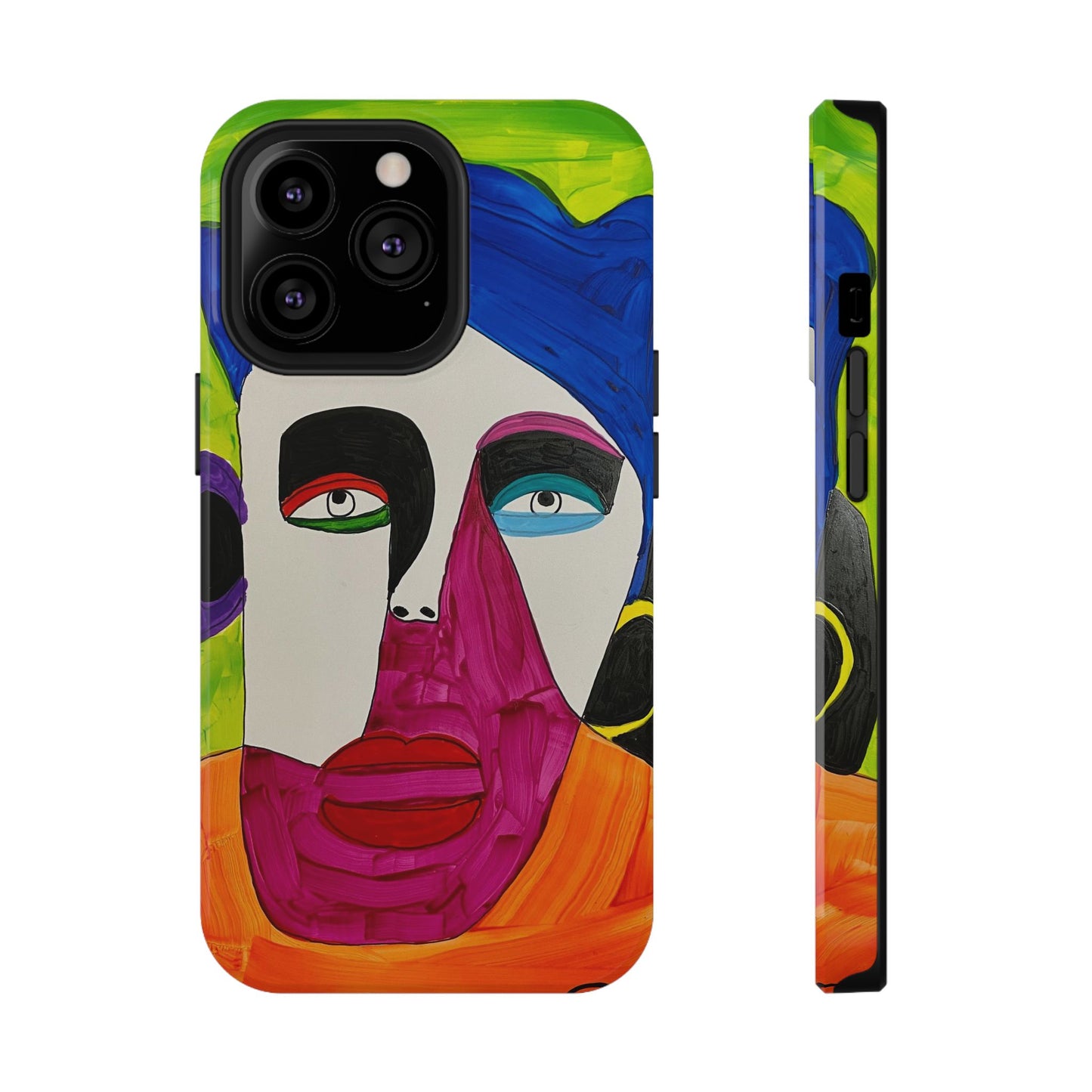 Abstract Art Impact-Resistant Phone Cases