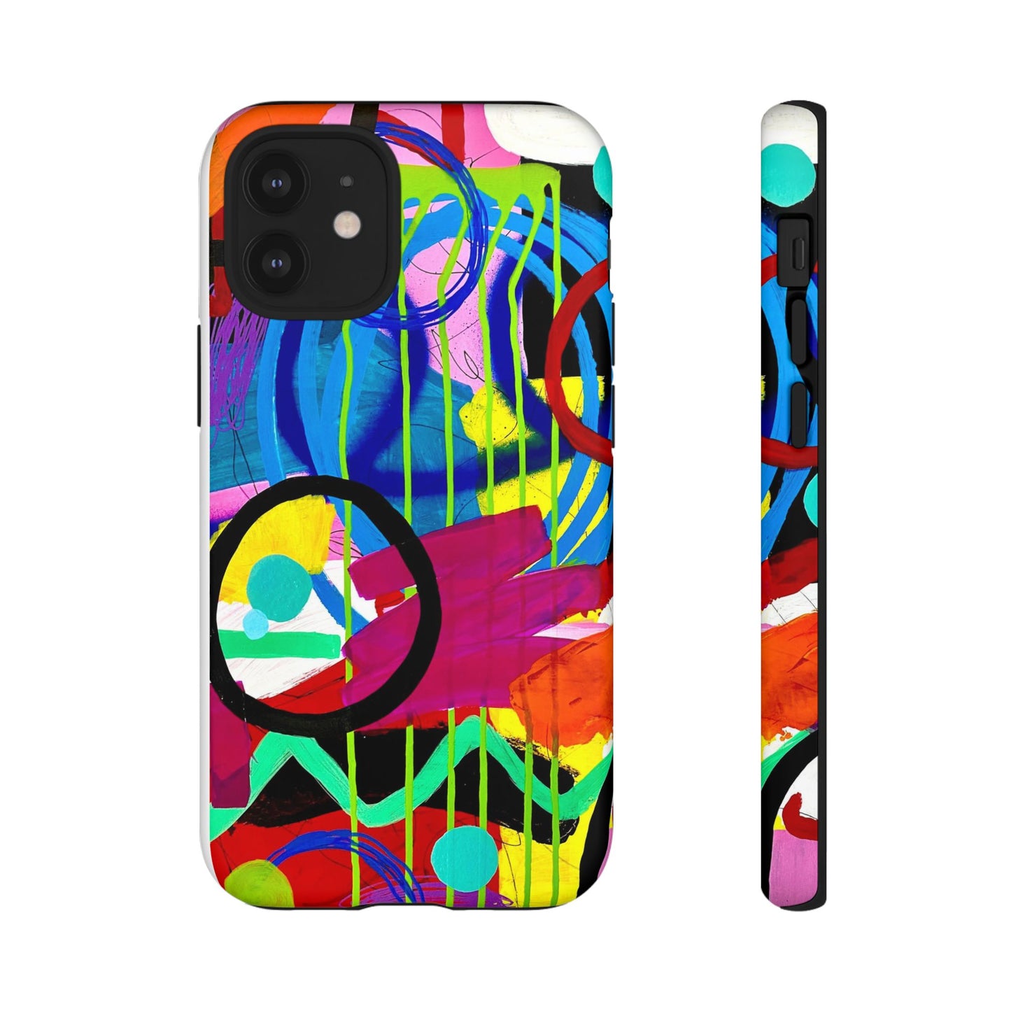Abstract Art Tough Phone Cases