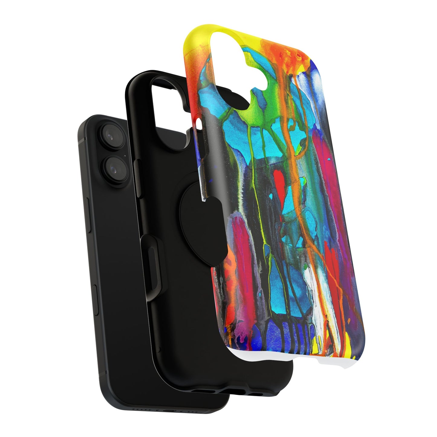 Abstract Art Impact-Resistant Phone Cases