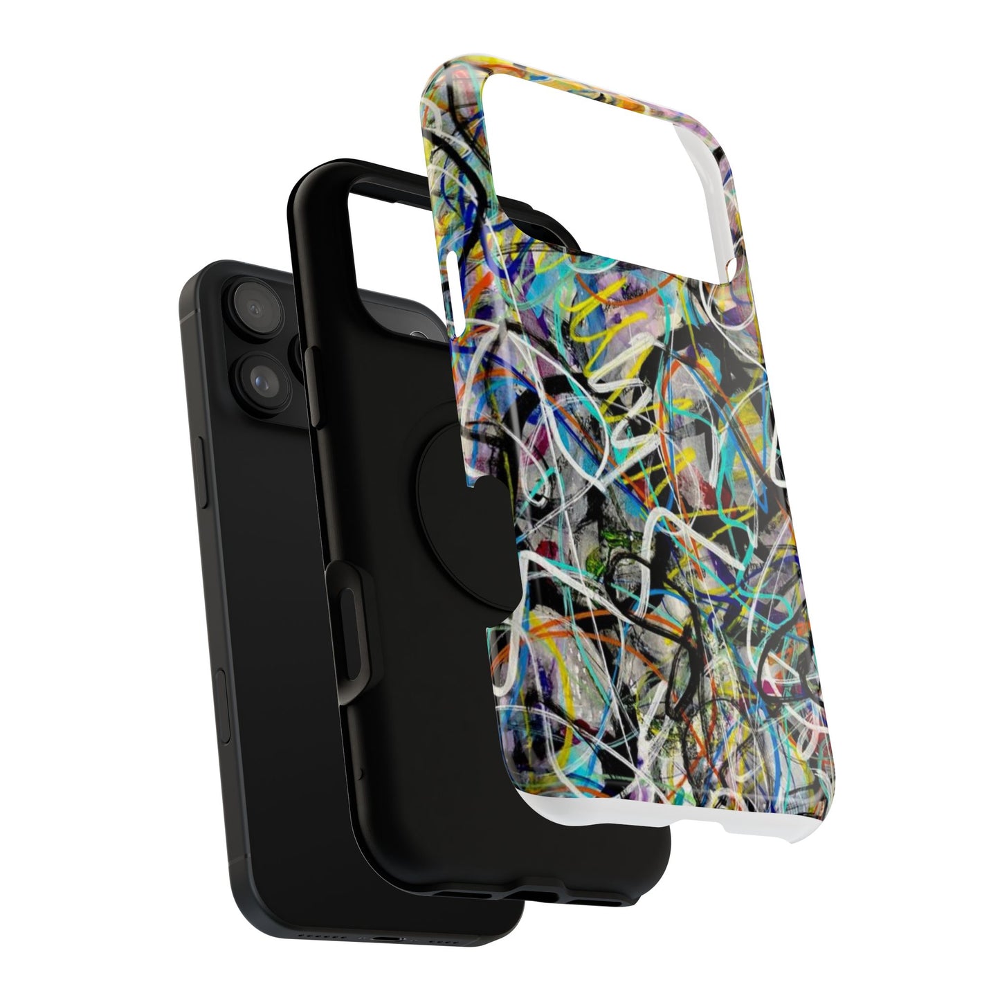 Abstract Art Impact-Resistant Phone Cases