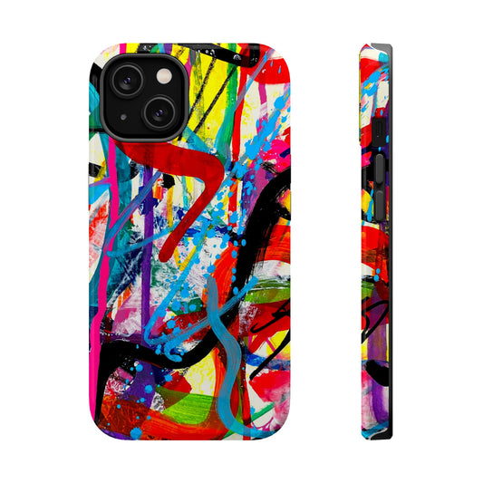 Abstract Art MagSafe Tough Phone Cases