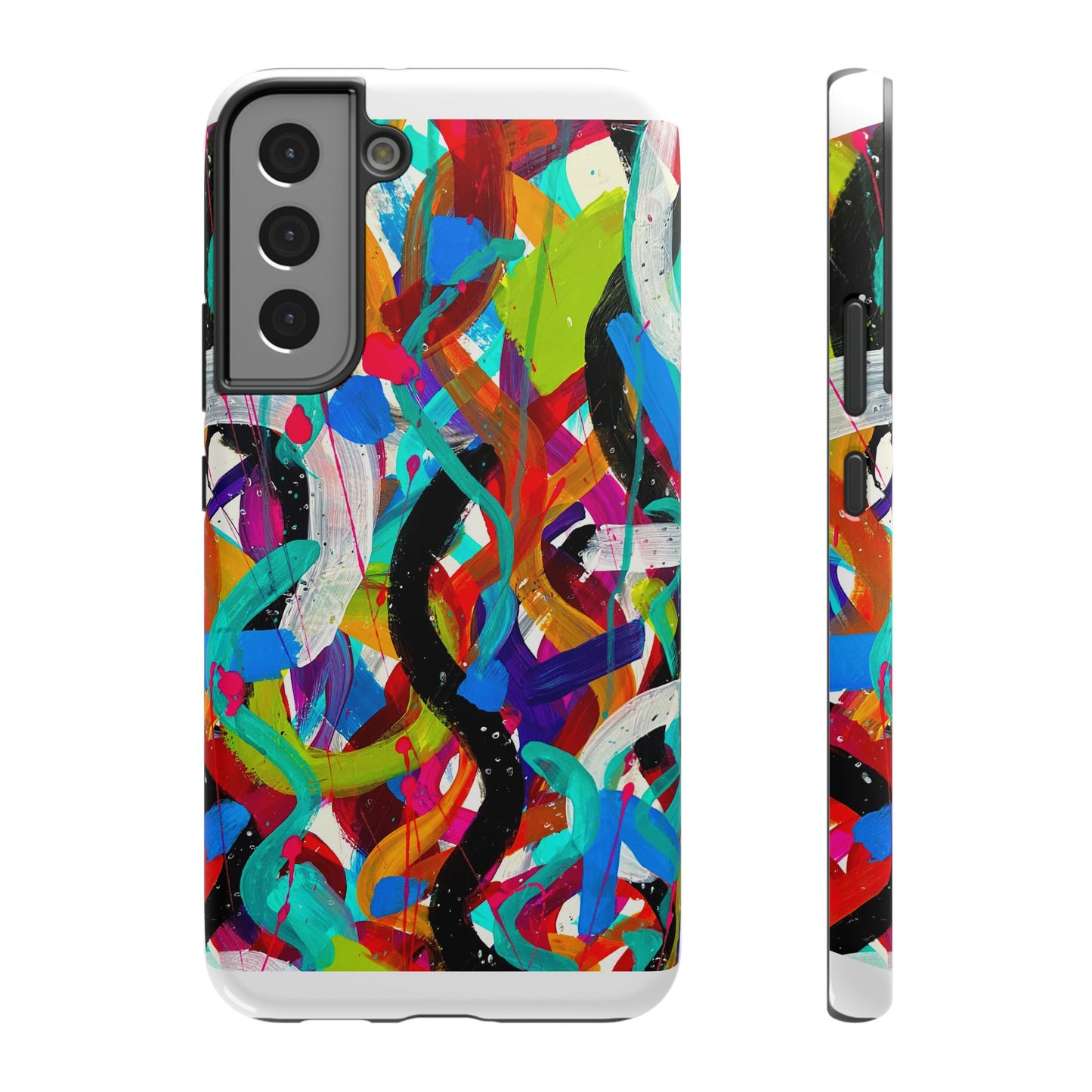 Abstract Art Impact-Resistant Phone Cases