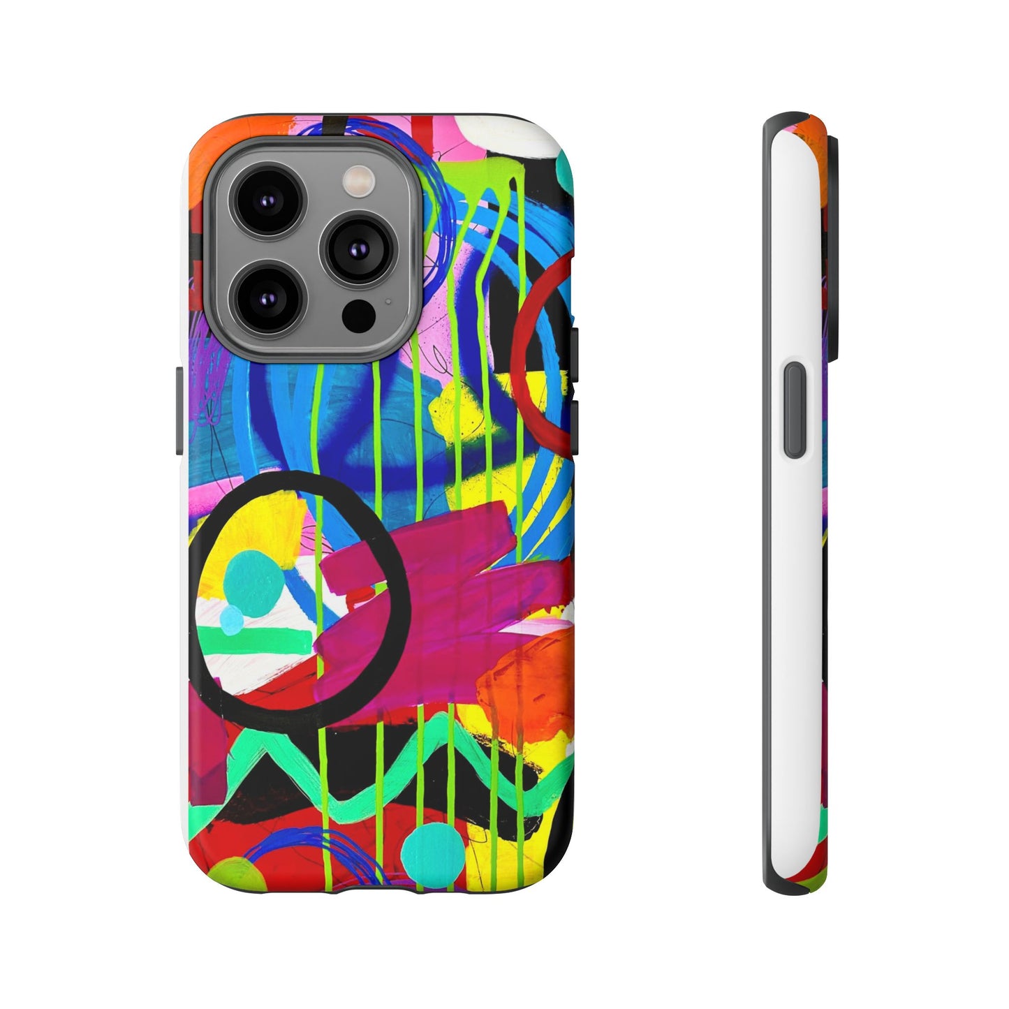 Abstract Art Tough Phone Cases