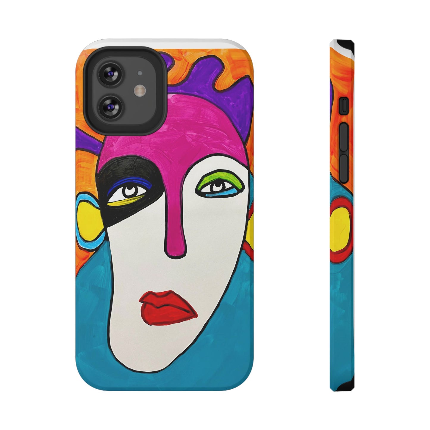2Featured - Abstract Art Impact-Resistant Phone Cases