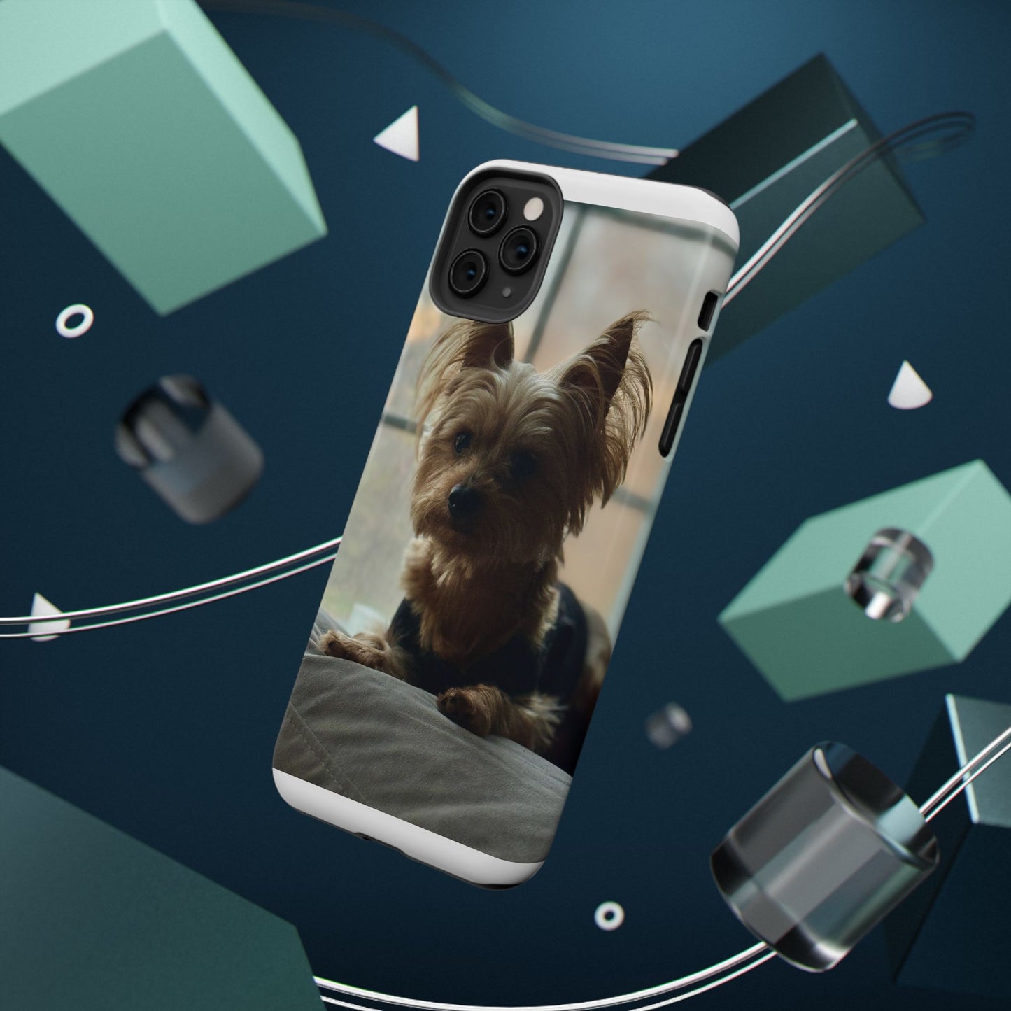 Yorkie Impact-Resistant Phone Cases