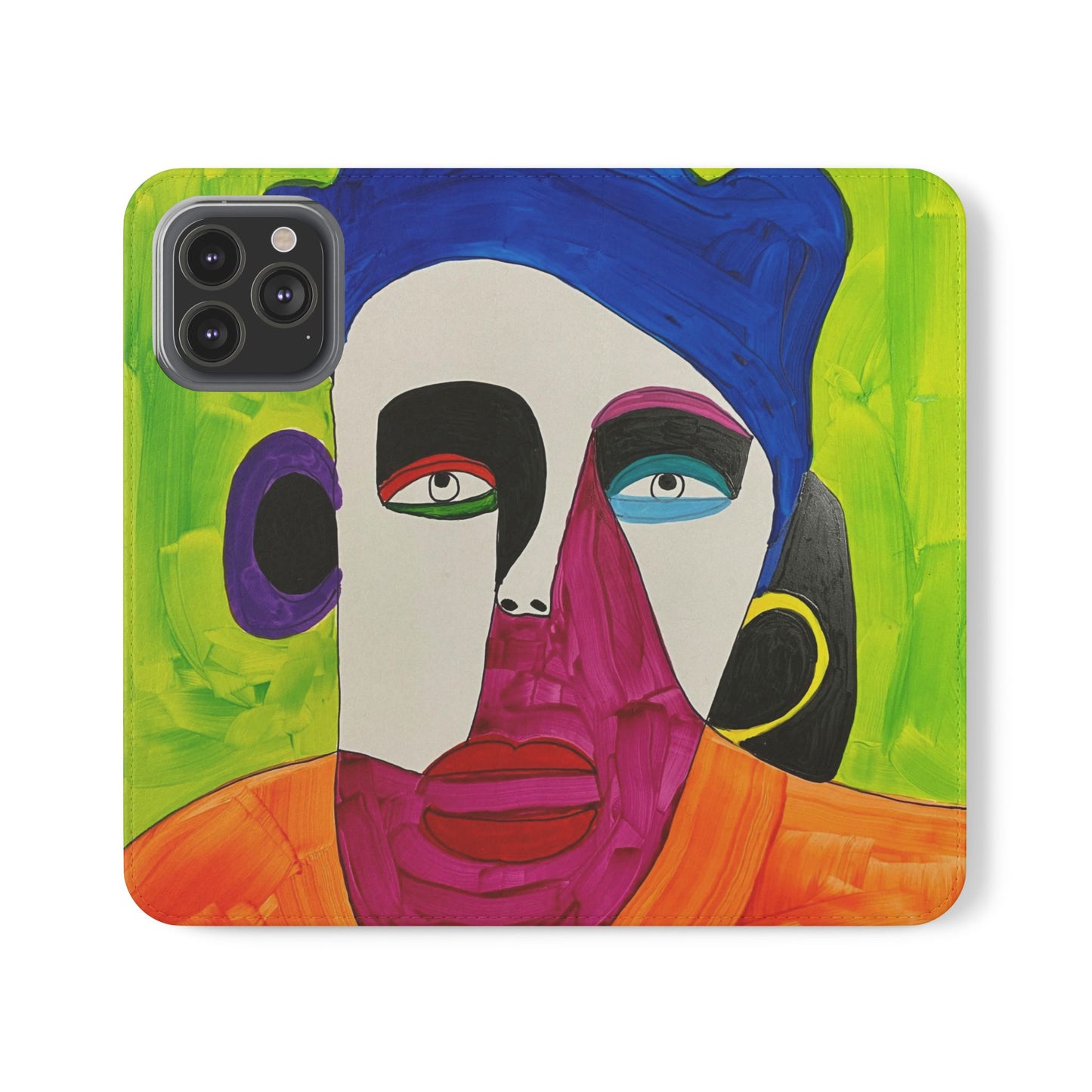 Abstract Art Phone Flip Cases