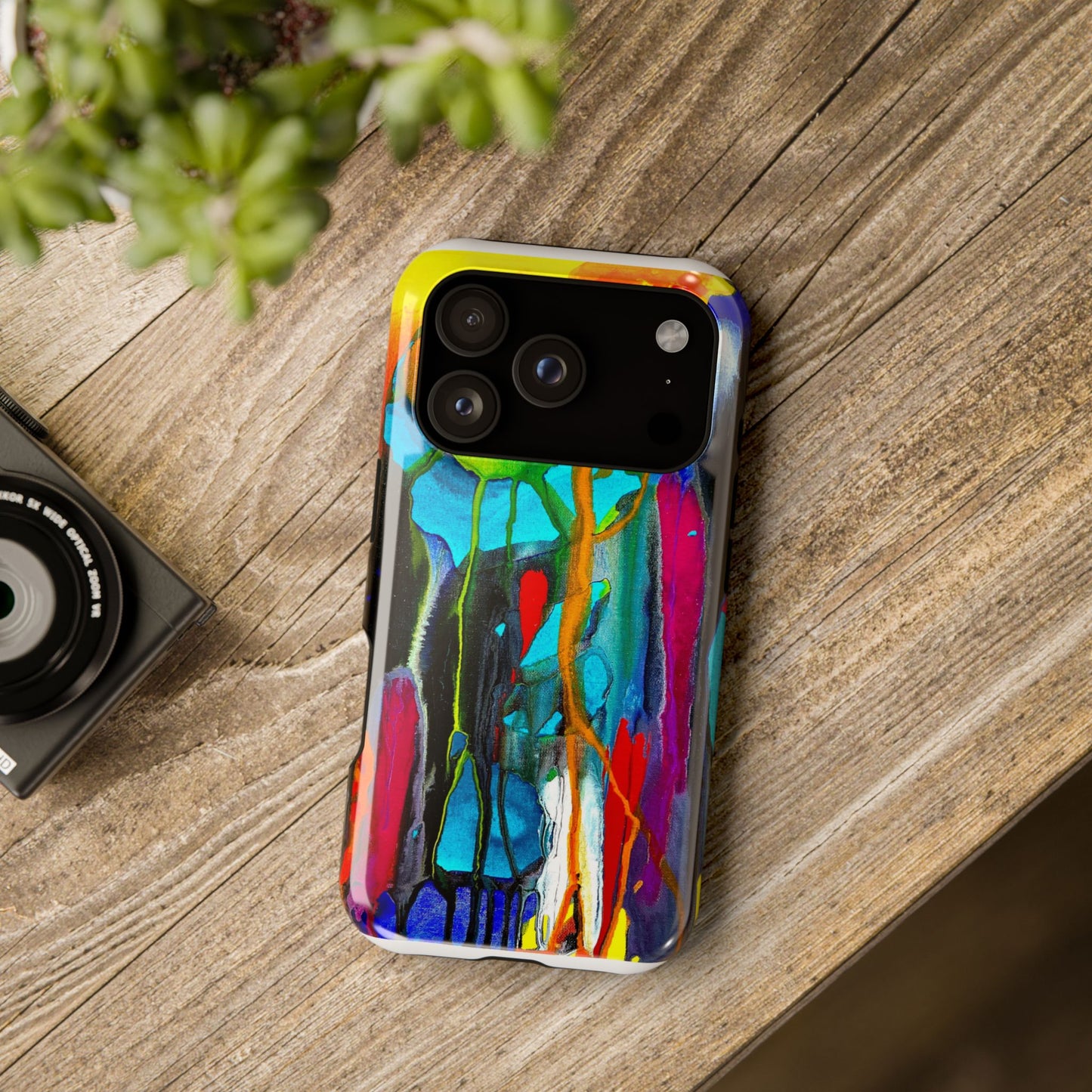 Abstract Art Impact-Resistant Phone Cases