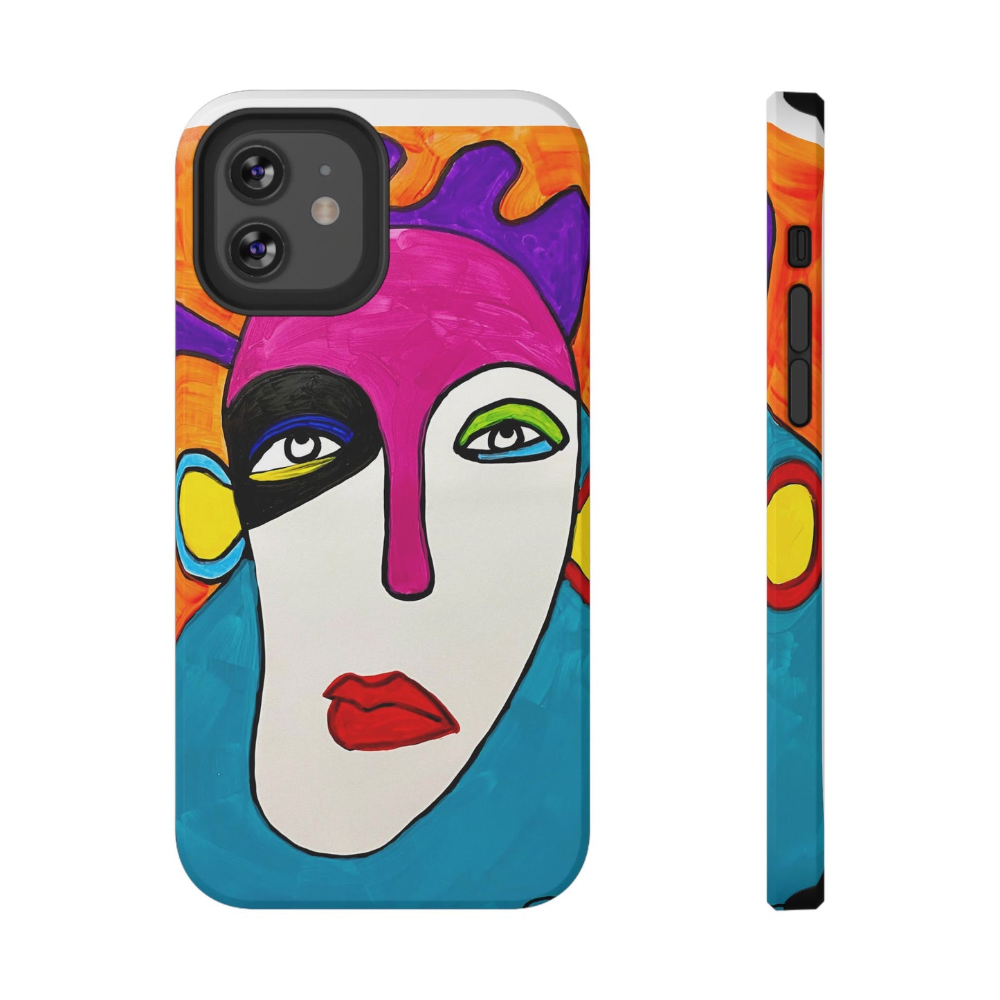 2Featured - Abstract Art Impact-Resistant Phone Cases