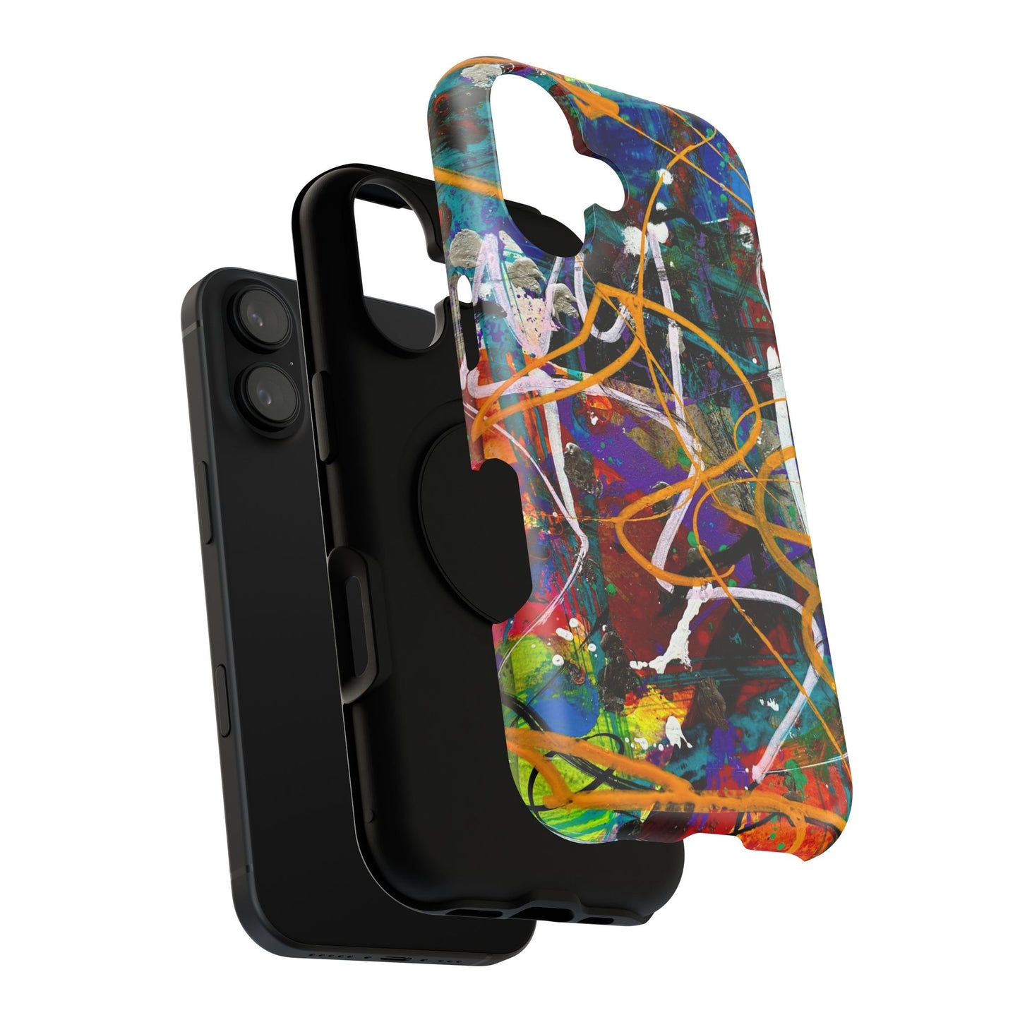 Abstract Art Impact-Resistant Phone Cases