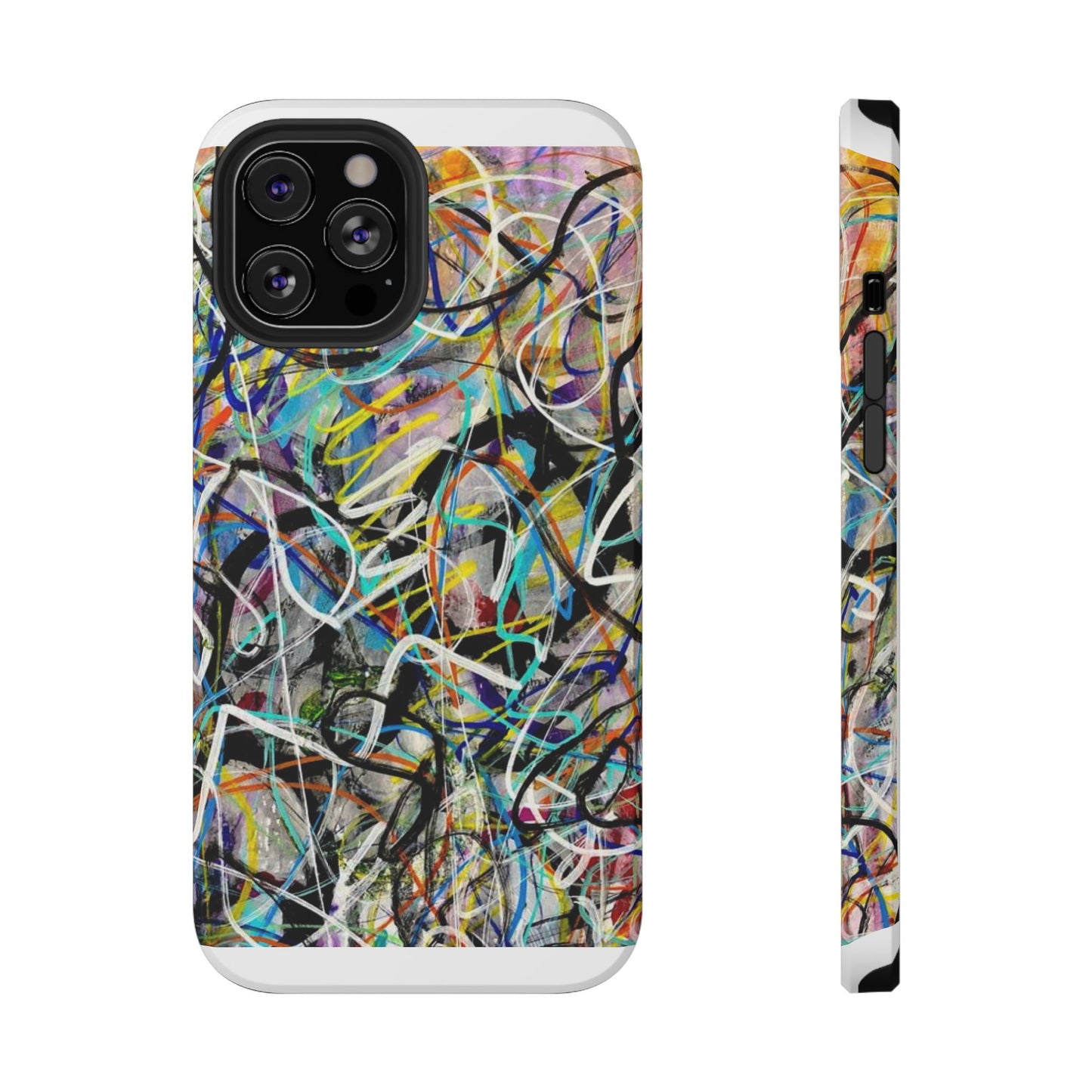 Abstract Art Impact-Resistant Phone Cases