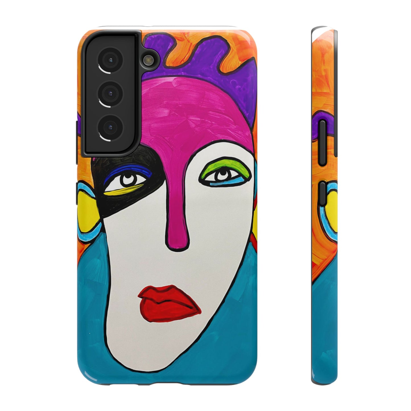 2Featured - Abstract Art Impact-Resistant Phone Cases