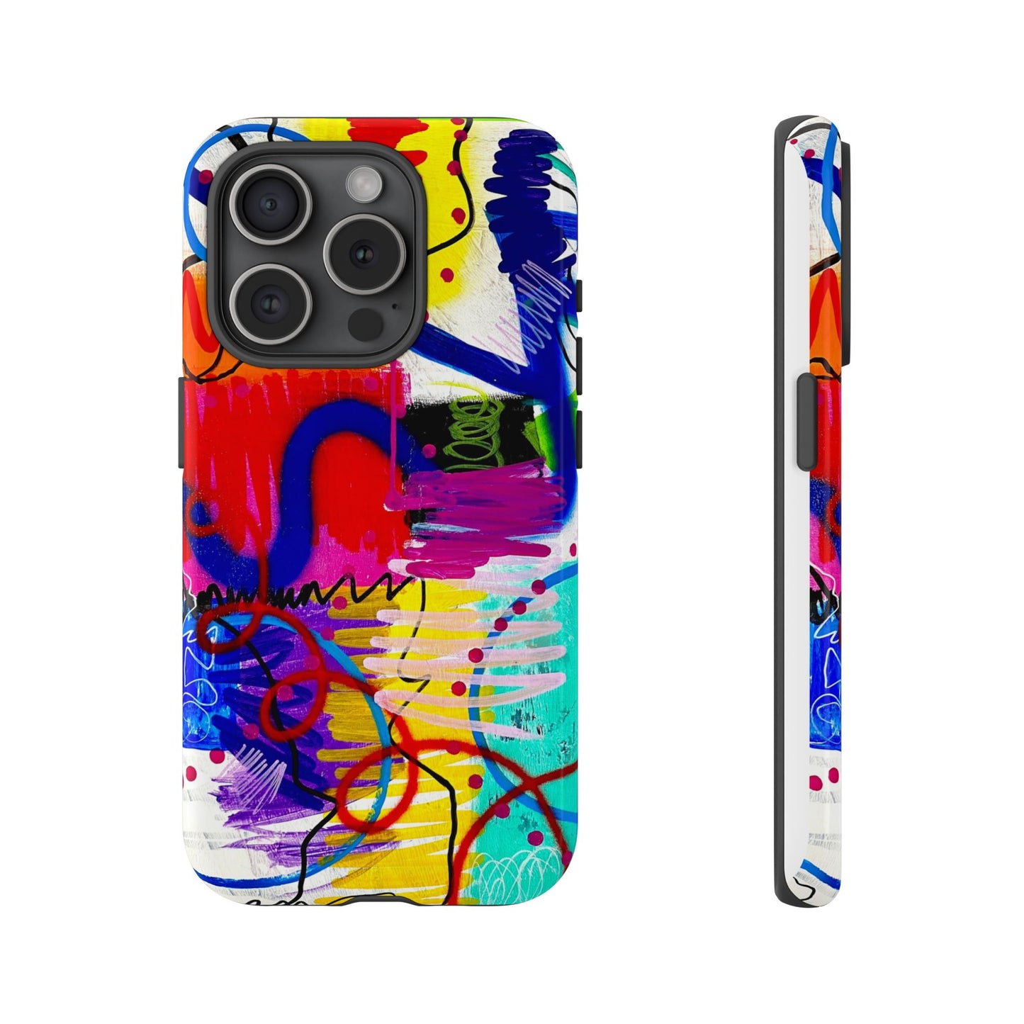 Abstract Art Tough Phone Cases