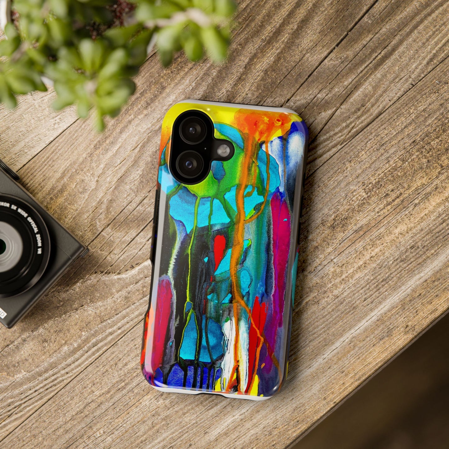 Abstract Art Impact-Resistant Phone Cases